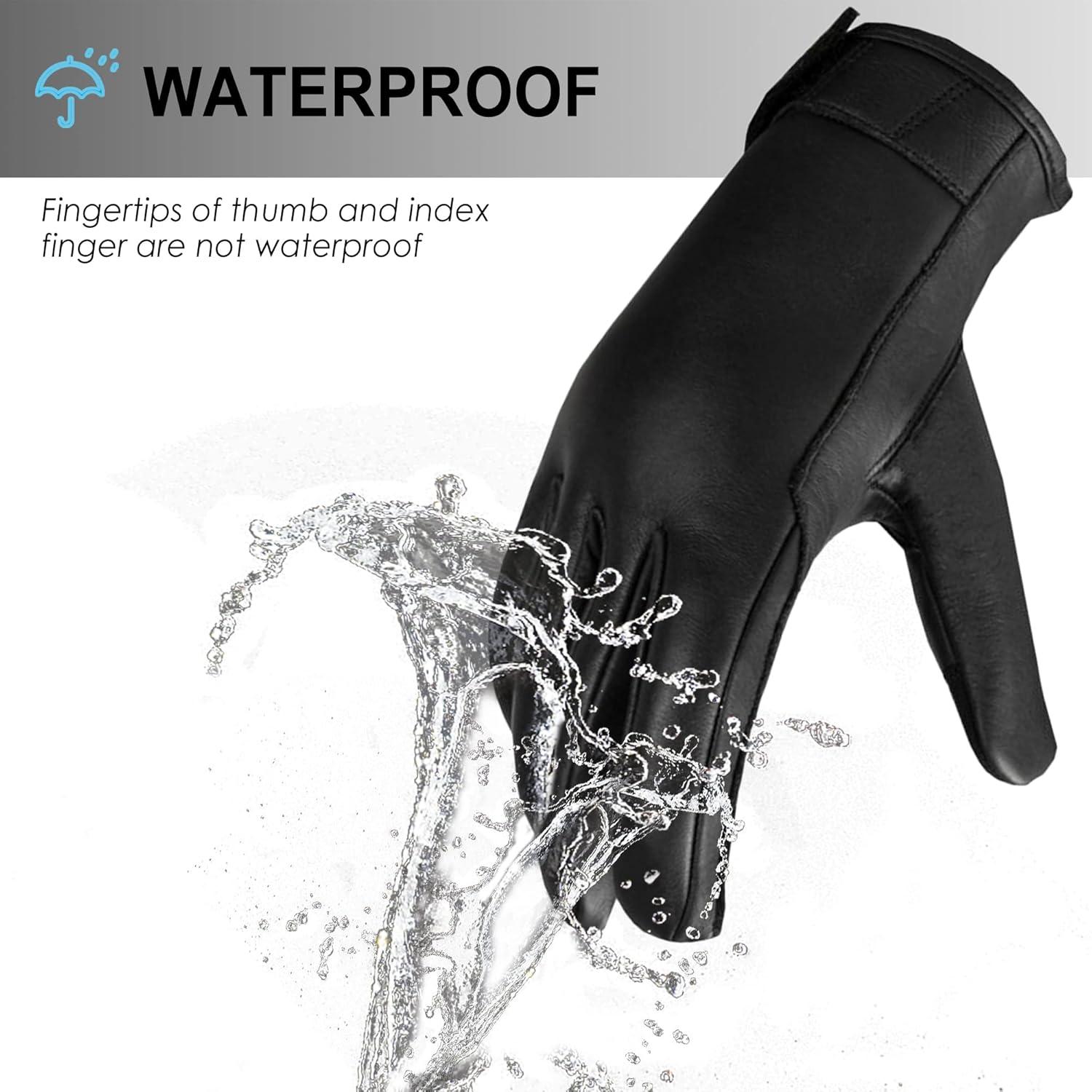 Guantes de Motocicleta Dream Apparel Unisex Táctiles Impermeables