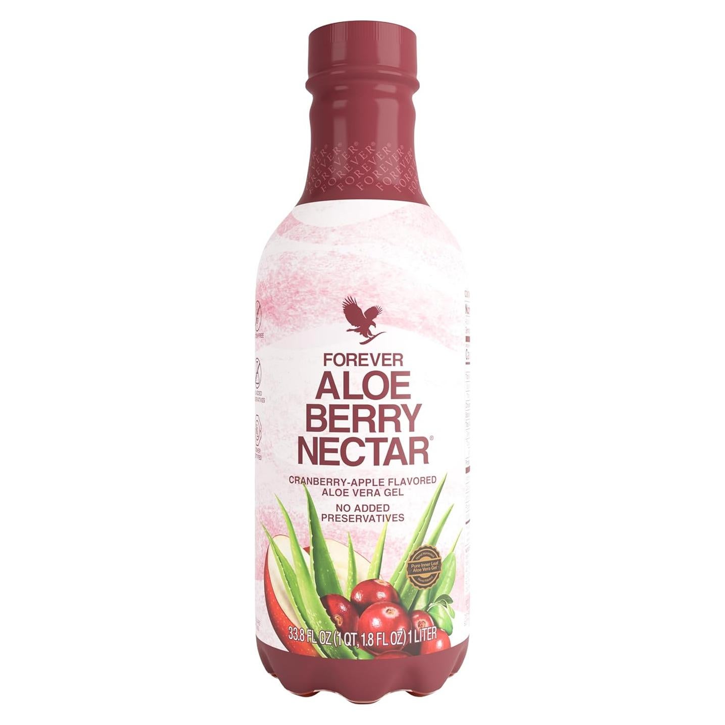 Néctar de Aloe Berry Forever Living 1L - 90.7% Gel de Aloe Vera