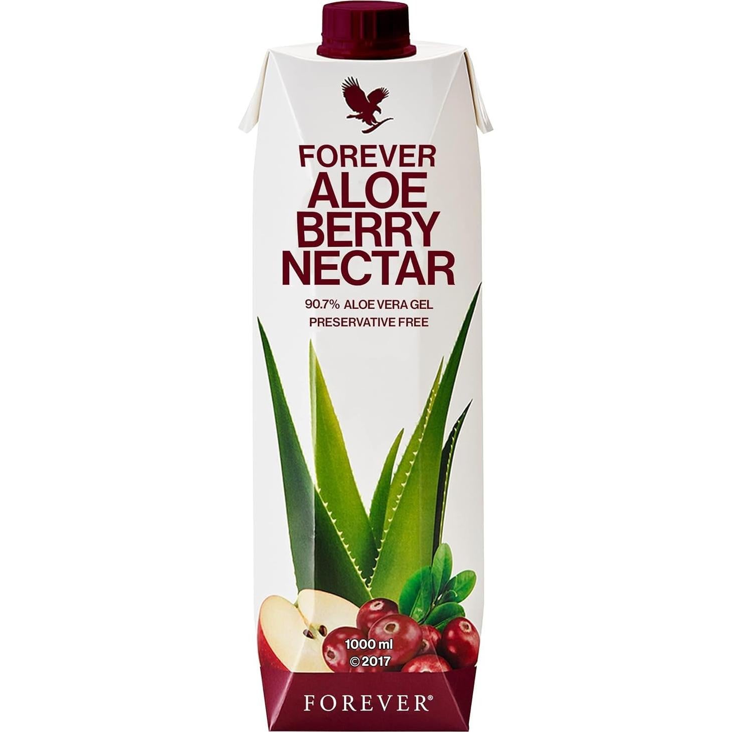 Néctar de Aloe Berry Forever Living 1L - 90.7% Gel de Aloe Vera