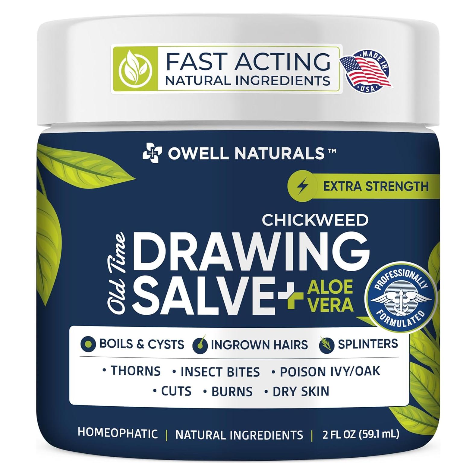 Salve Dibujo Owell Naturals Aloe Vera 59 ml - Alivio Piel