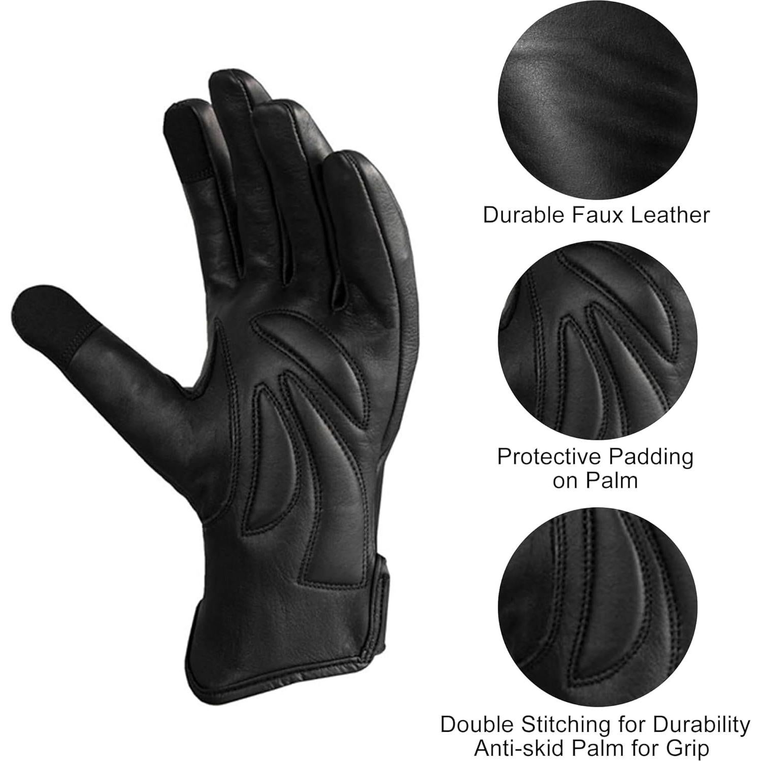 Guantes de Motocicleta Dream Apparel Táctiles Impermeables
