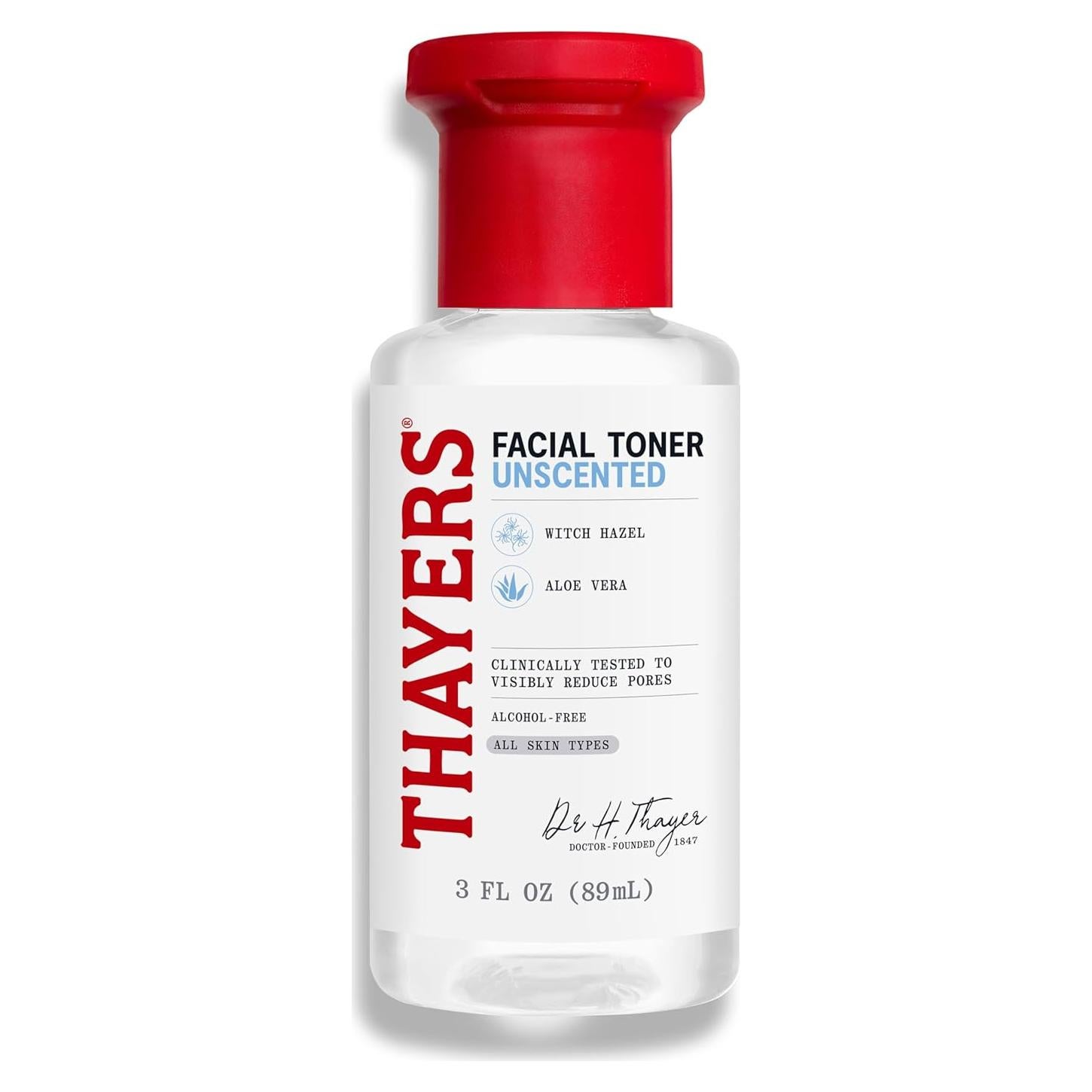Tónico Facial Thayers Hamamelis Sin Alcohol 89 ml - Hidratante