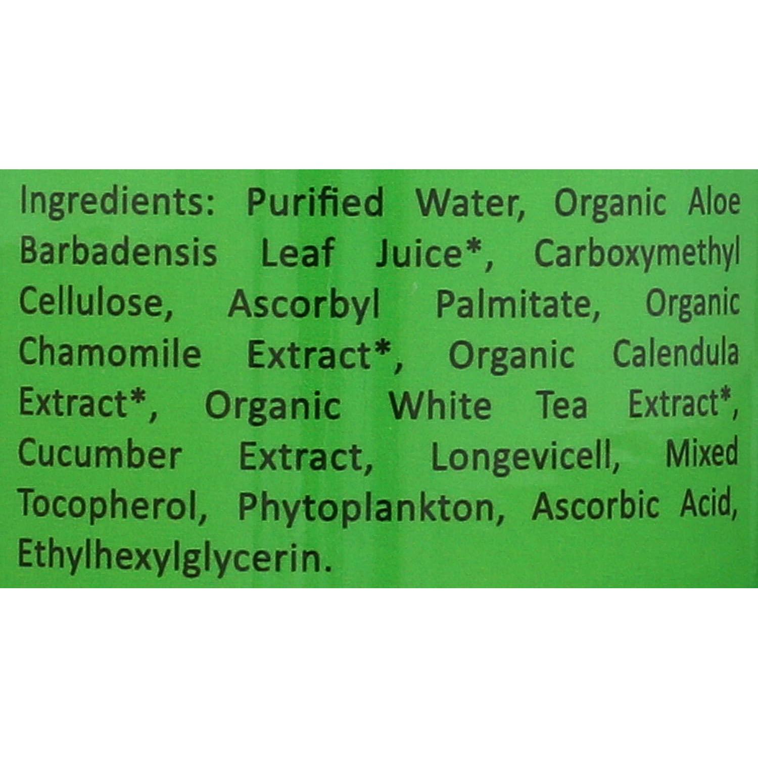 Gel Humectante de Aloe Vera Orgánico Burn Out 408g