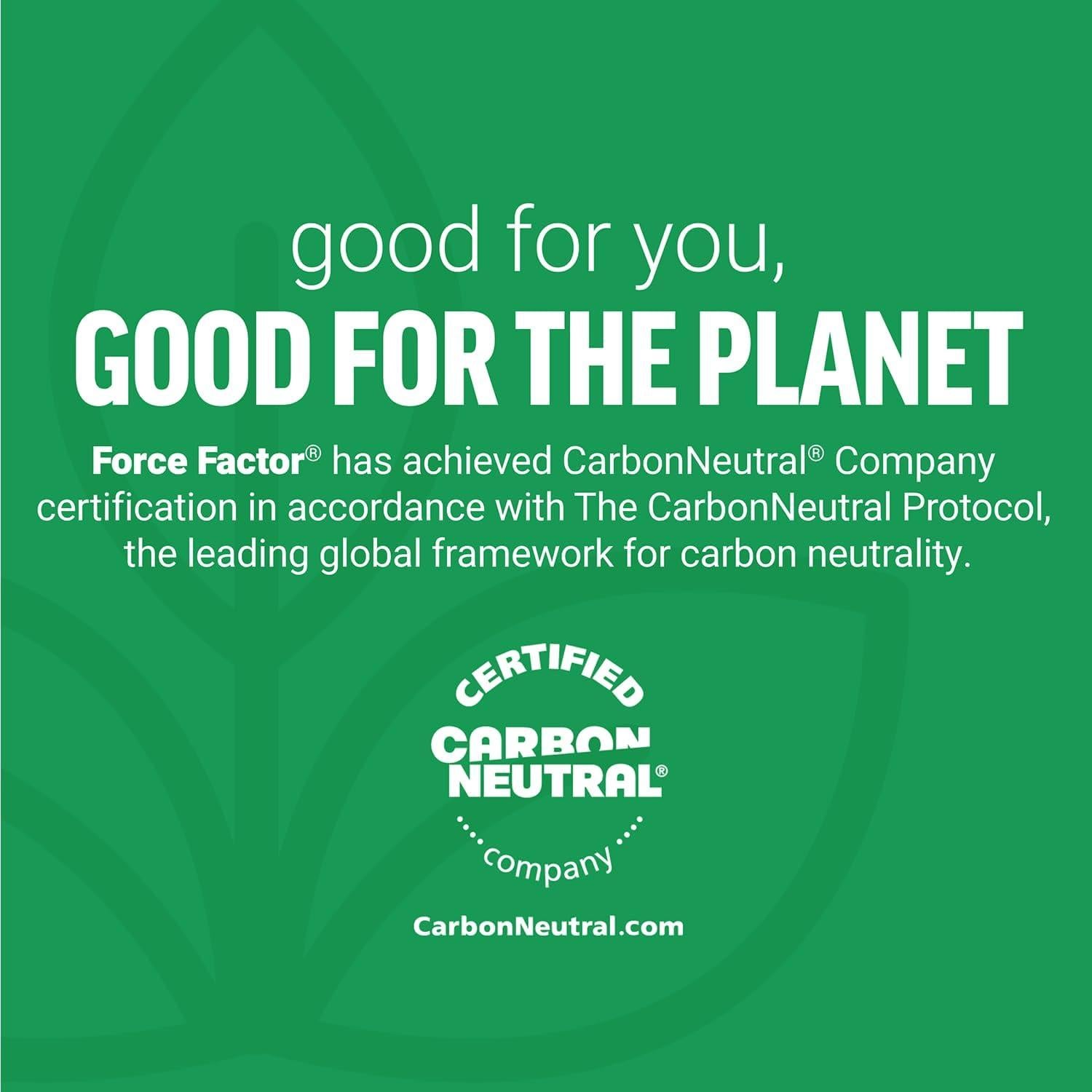 Suplemento Antioxidante Force Factor Arándano 36:1 60 Cápsulas