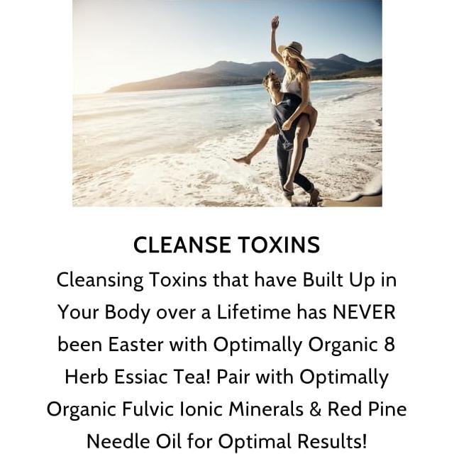 Té Essiac Orgánico Óptimo 227.5g - Mezcla de 8 Hierbas