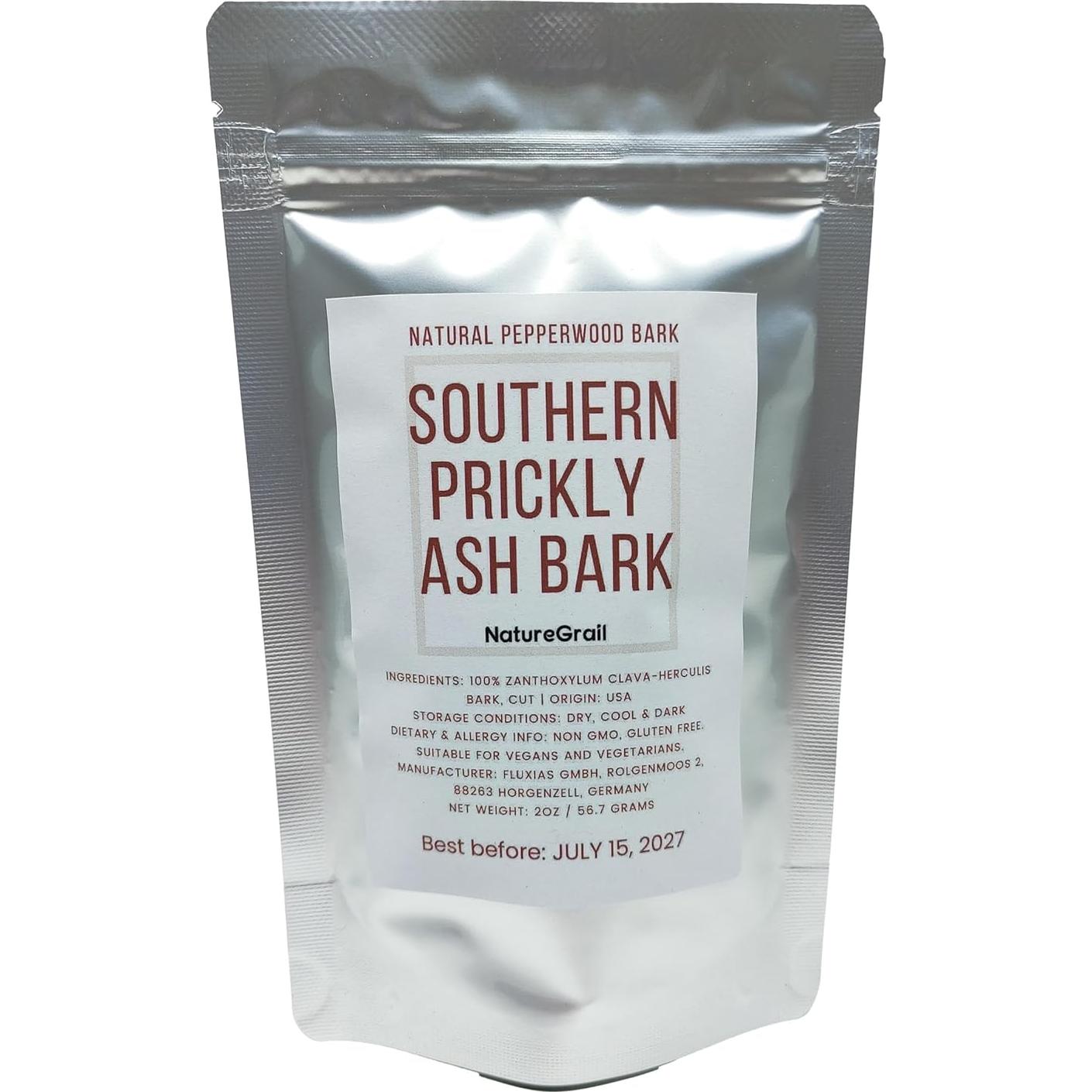 Corteza de Ceniza Espinosa Zanthoxylum Clava-herculis 56.7g