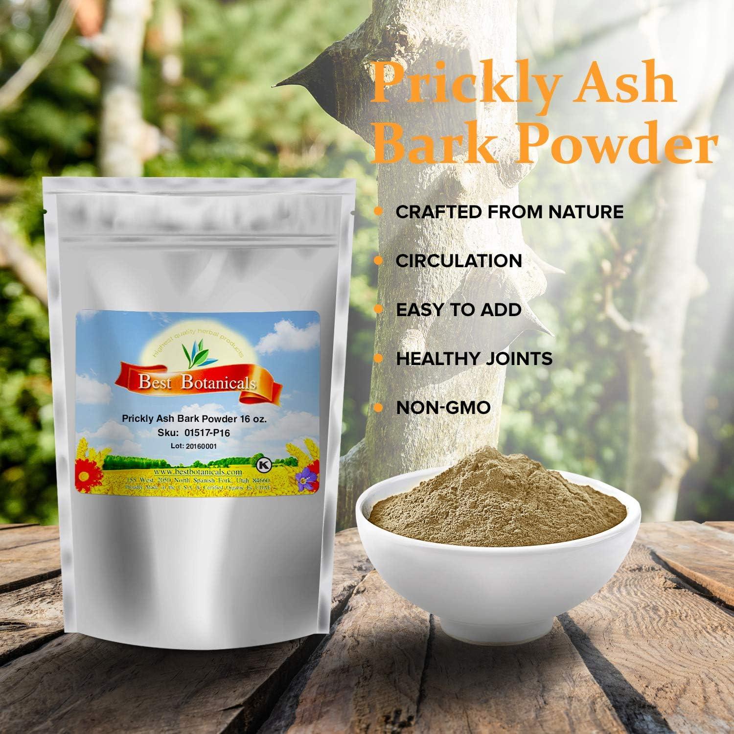 Polvo de Corteza de Ceniza Espinosa 450 g Mejor Botánicos