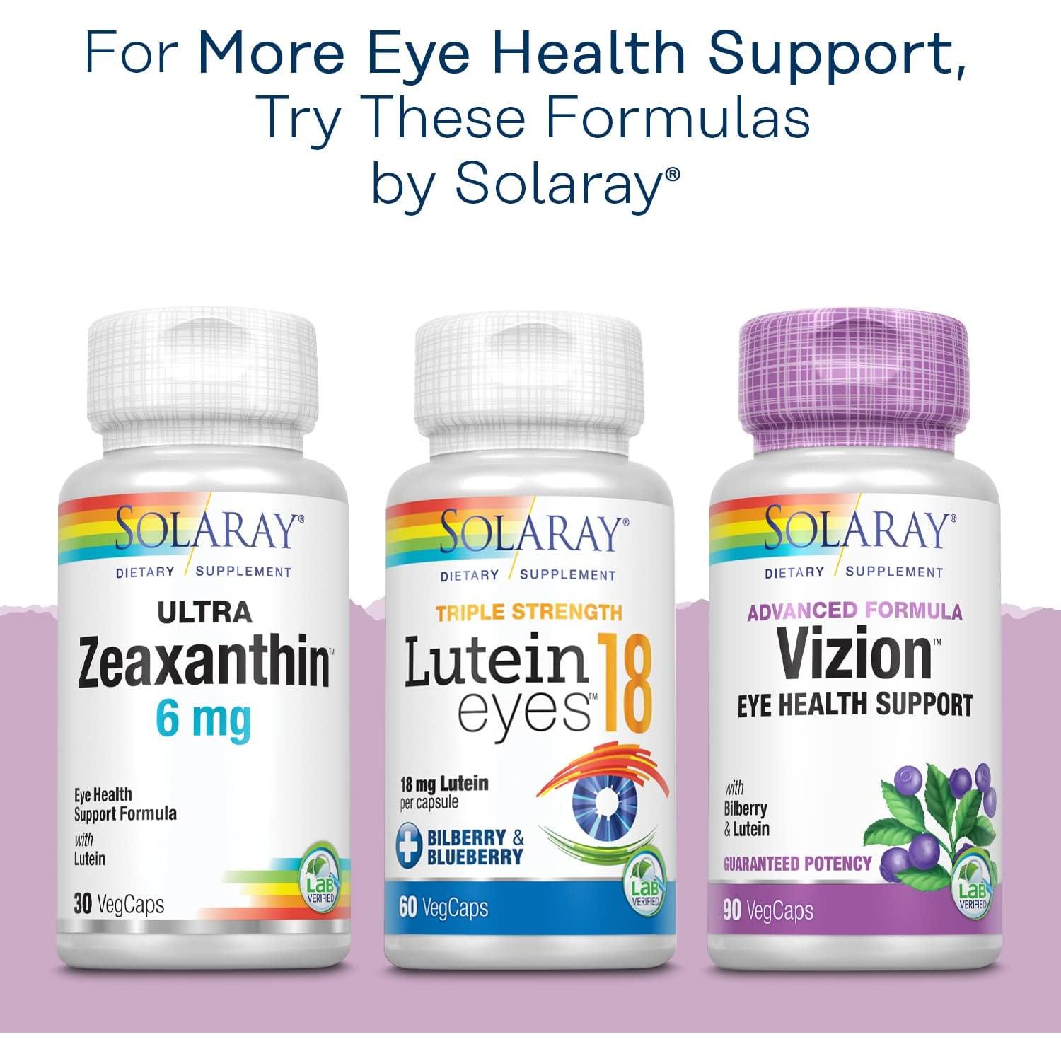 SOLARAY Extracto de Arándano 160 mg - Salud Ocular y Circulación