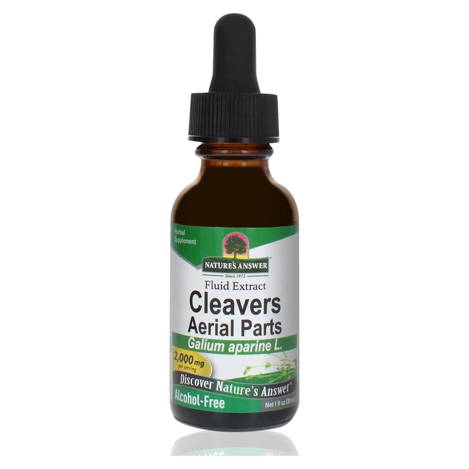 Extracto de Cleavers Sin Alcohol Nature's Answer 30 ml