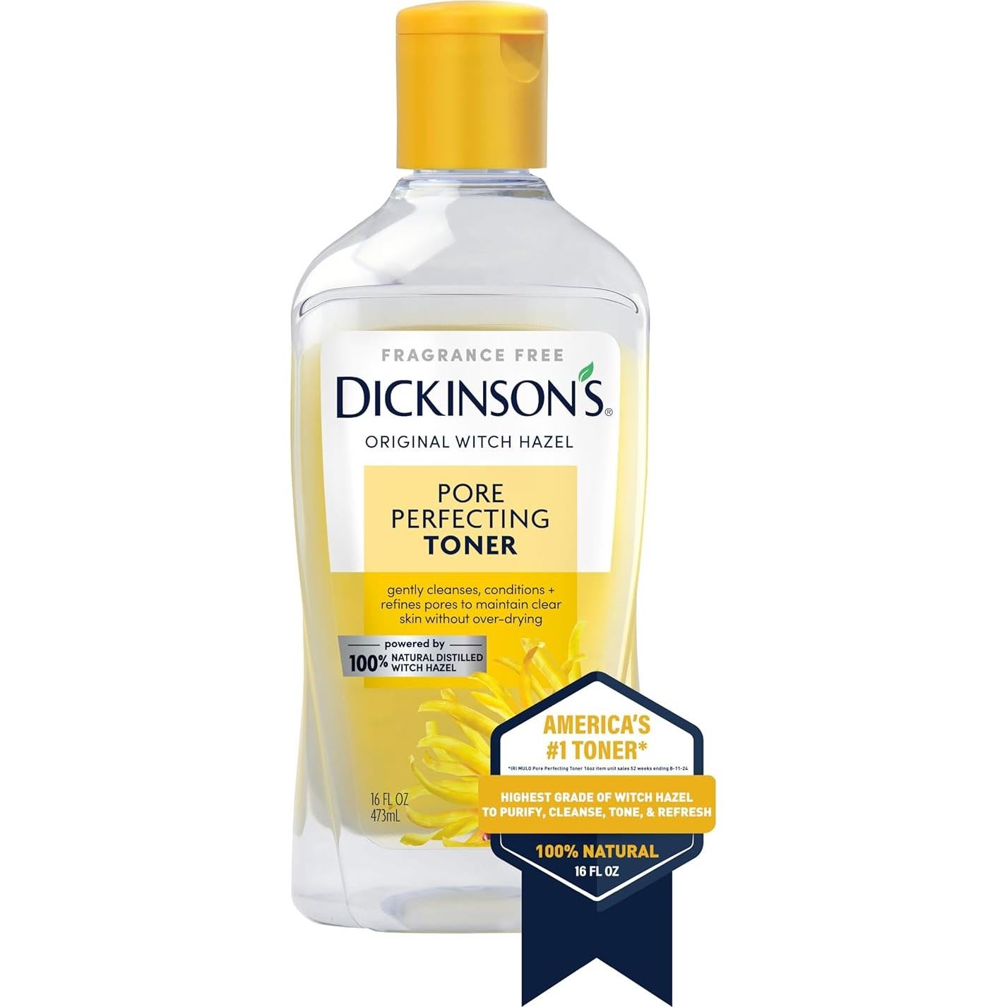 Tónico Purificante Dickinson's de Hamamelis 473 ml Sin Fragancia