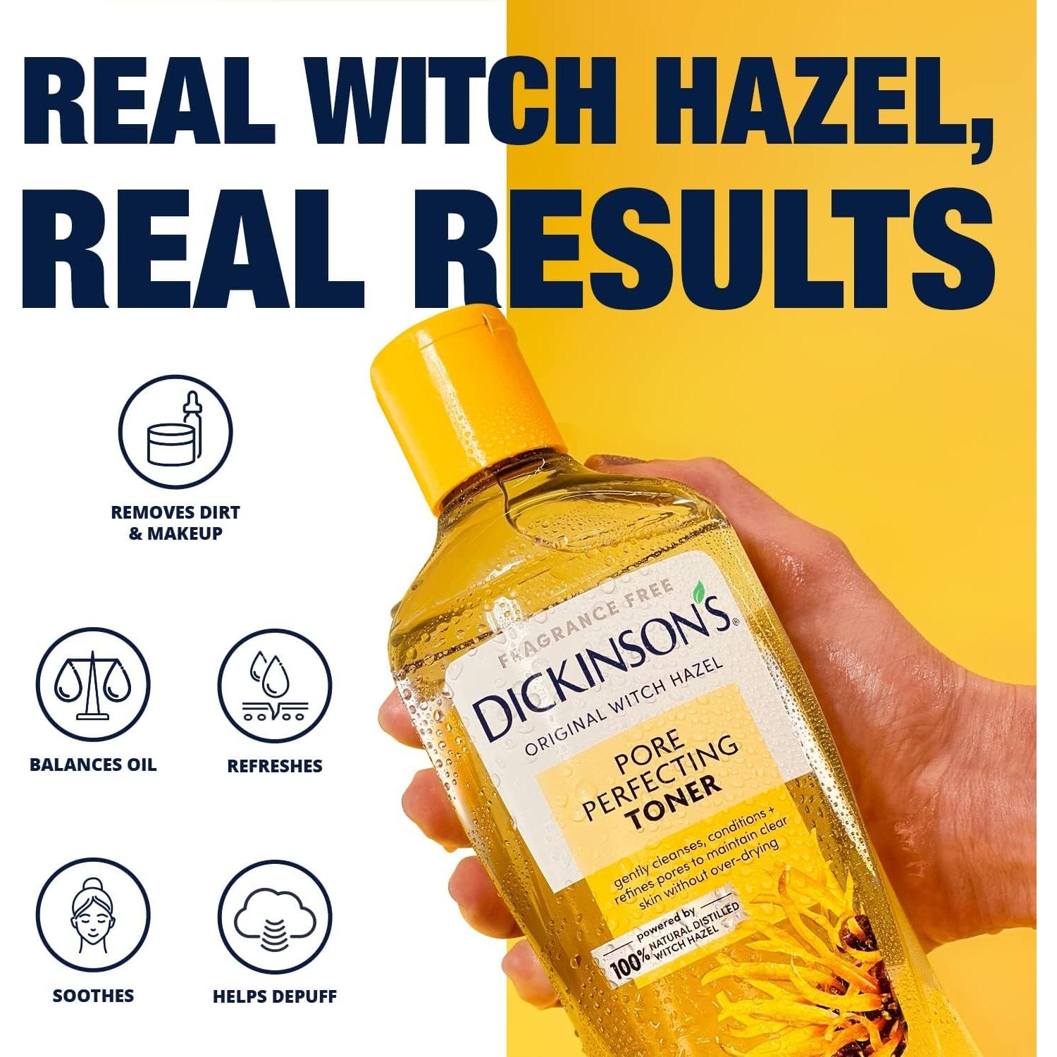 Tónico Purificante Dickinson's de Hamamelis 473 ml Sin Fragancia