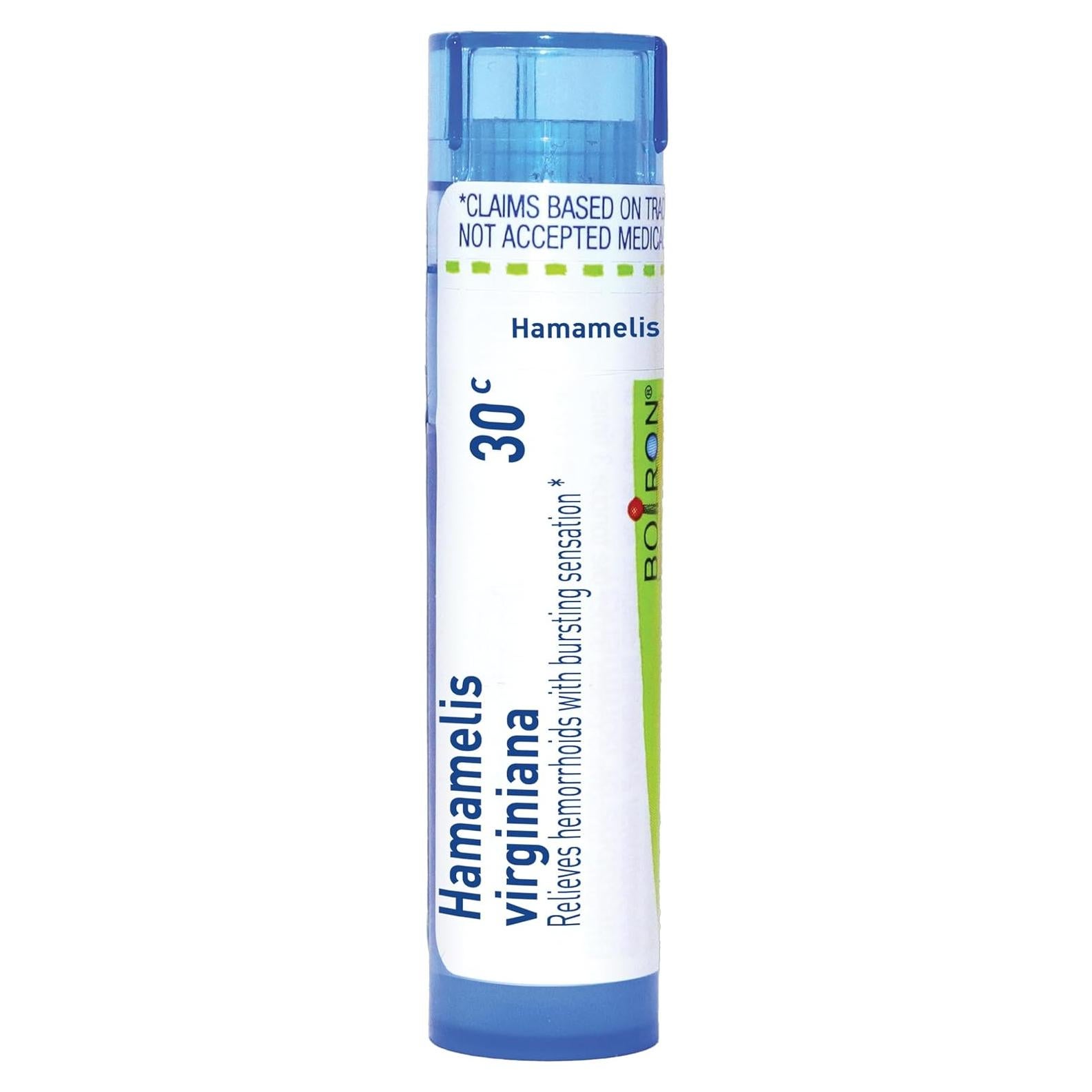 Boiron Hamamelis Virginiana 30C - Alivio Hemorroides 80 Gránulos