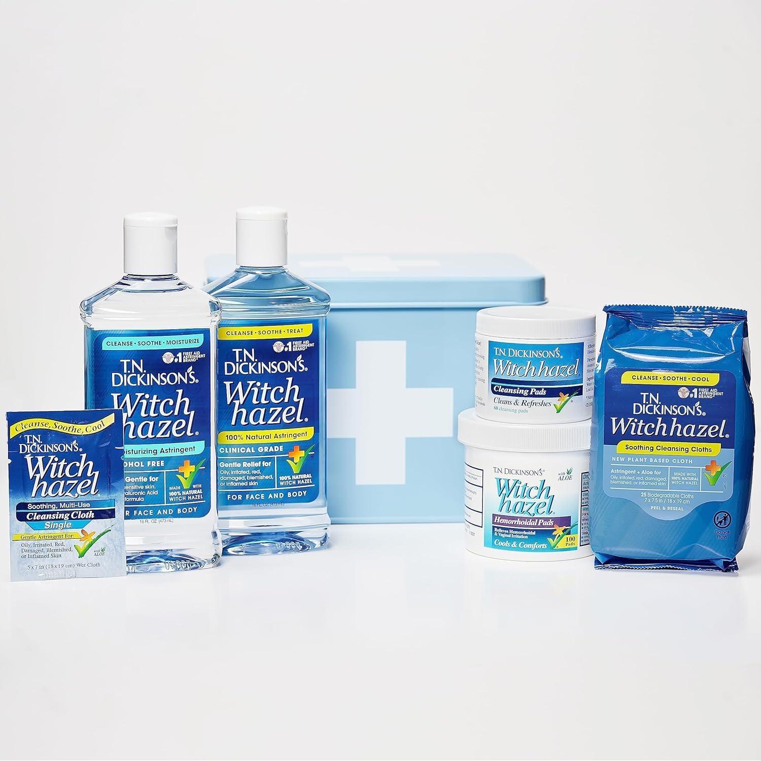 Astringente Natural Hamamelis Dickinson 236.6 ml para Cara y Cuerpo