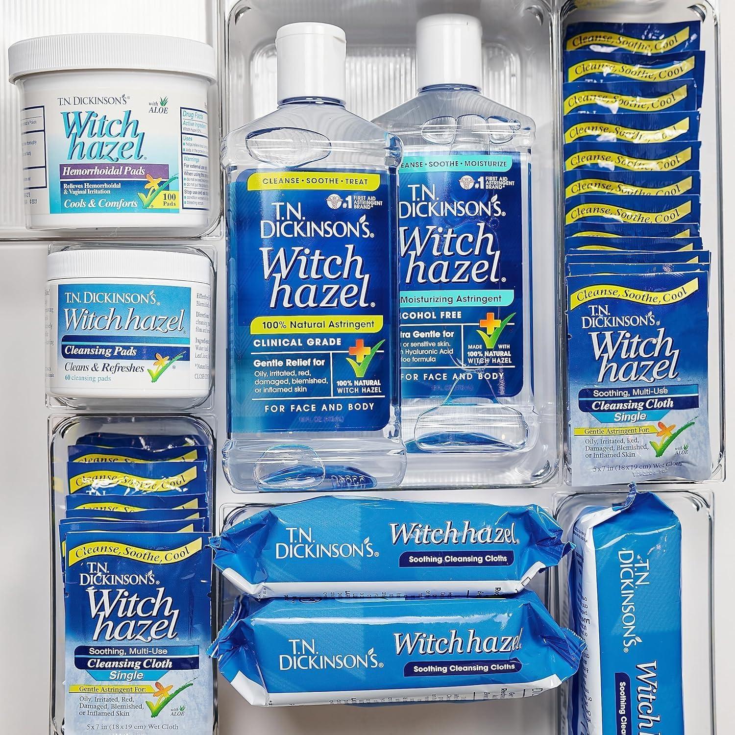 Astringente Natural Hamamelis Dickinson 236.6 ml para Cara y Cuerpo