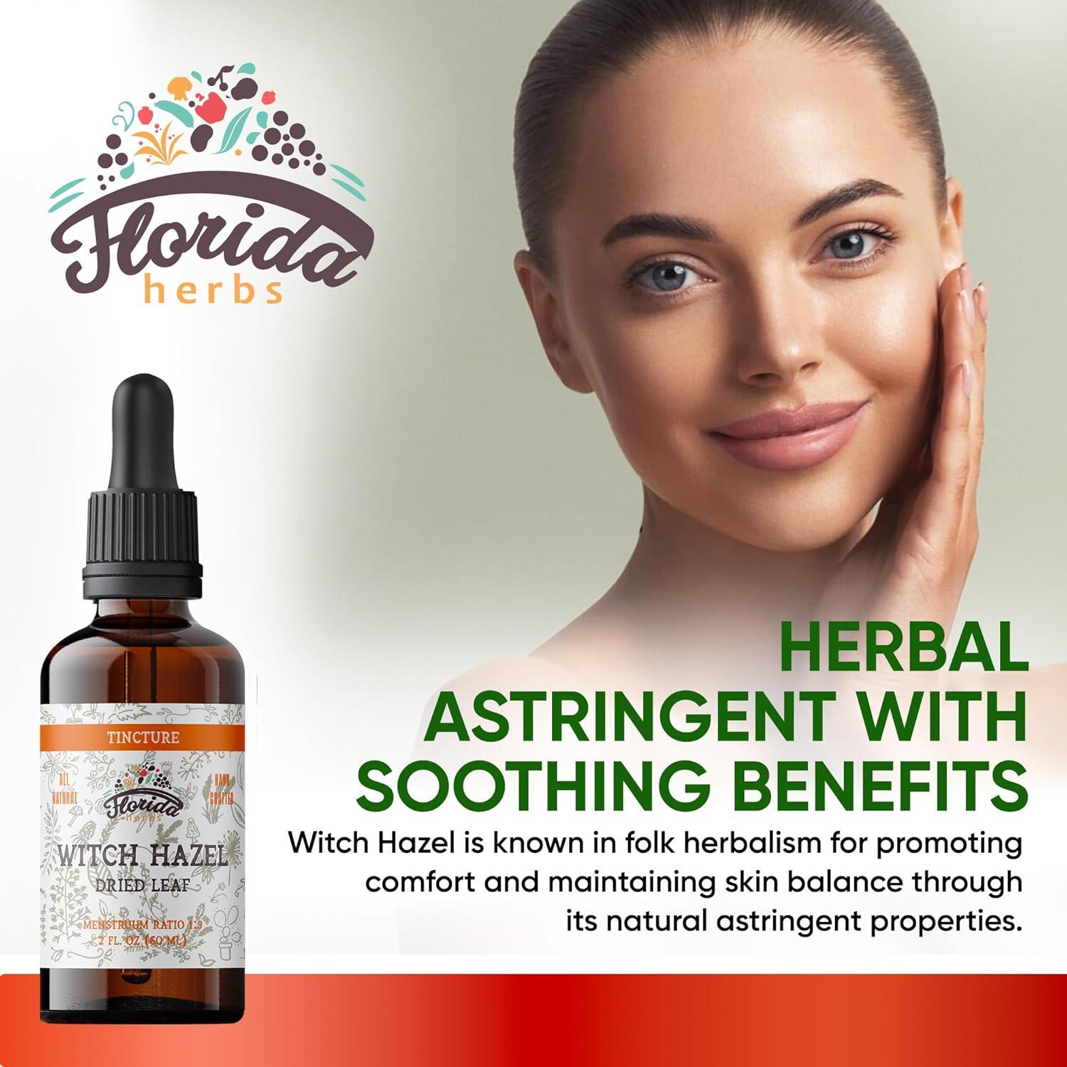 Tintura de Hamamelis Florida Herbs 2 x 60 ml Orgánica