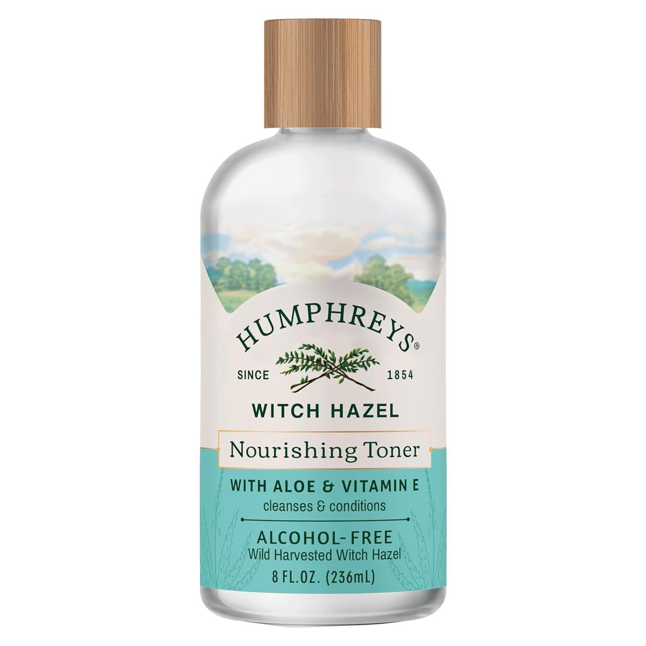 Tónico Nutritivo Sin Alcohol Humphreys 236.6 ml - Hamamelis y Aloe