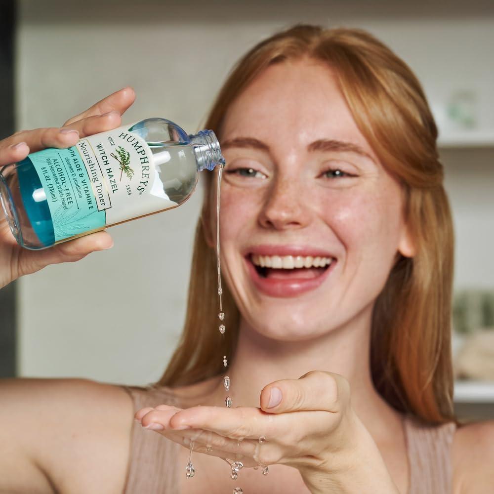 Tónico Nutritivo Sin Alcohol Humphreys 236.6 ml - Hamamelis y Aloe