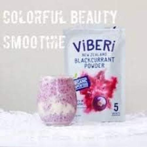 Polvo de Grosella Negra Orgánica ViBERi 51g - Alto en Vitamina C