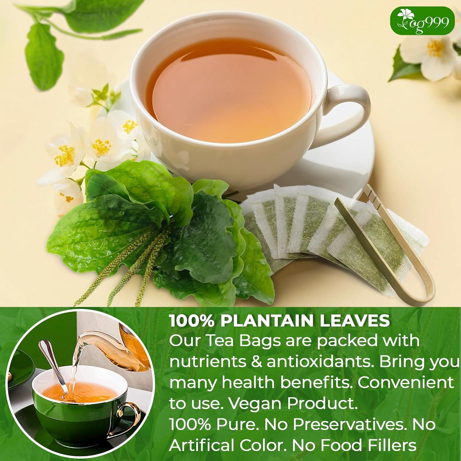 Té de Plátano TOG999 60 Bolsitas 100% Natural Vegano