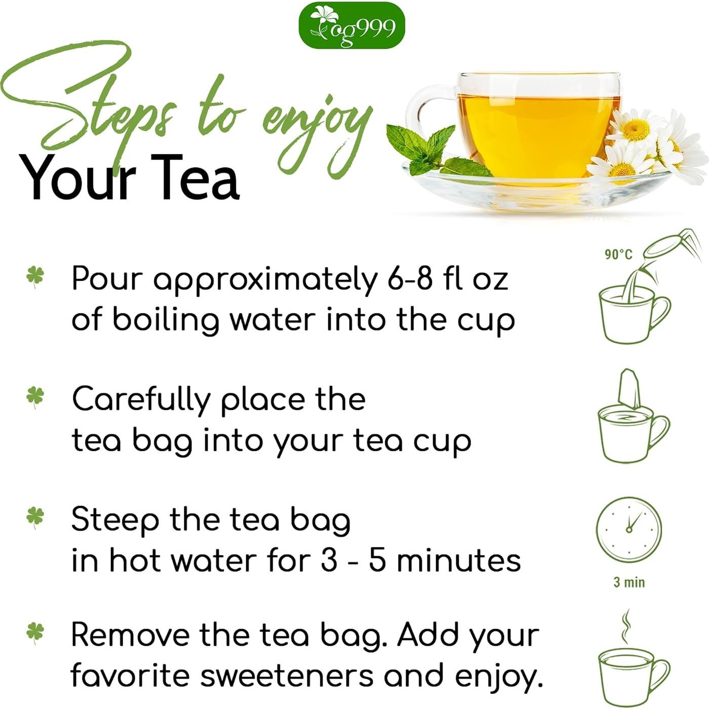 Té de Plátano TOG999 60 Bolsitas 100% Natural Vegano