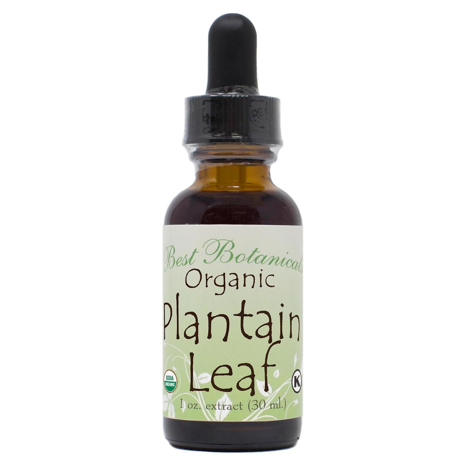 Extracto de Hoja de Plátano Orgánico 29.57 ml Mejores Botánicos