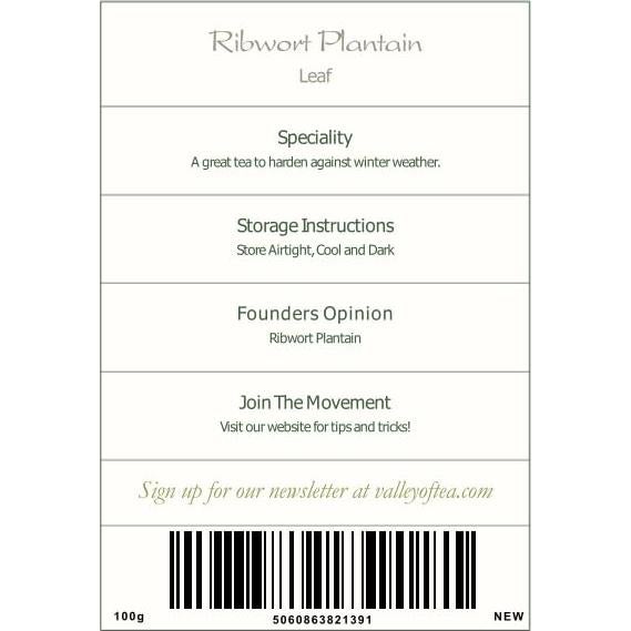 Té de Hoja de Plátano Orgánico 100g - Valley of Tea