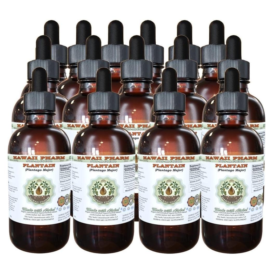 Extracto Líquido de Plátano Orgánico Hawaii Pharm 60 fl oz