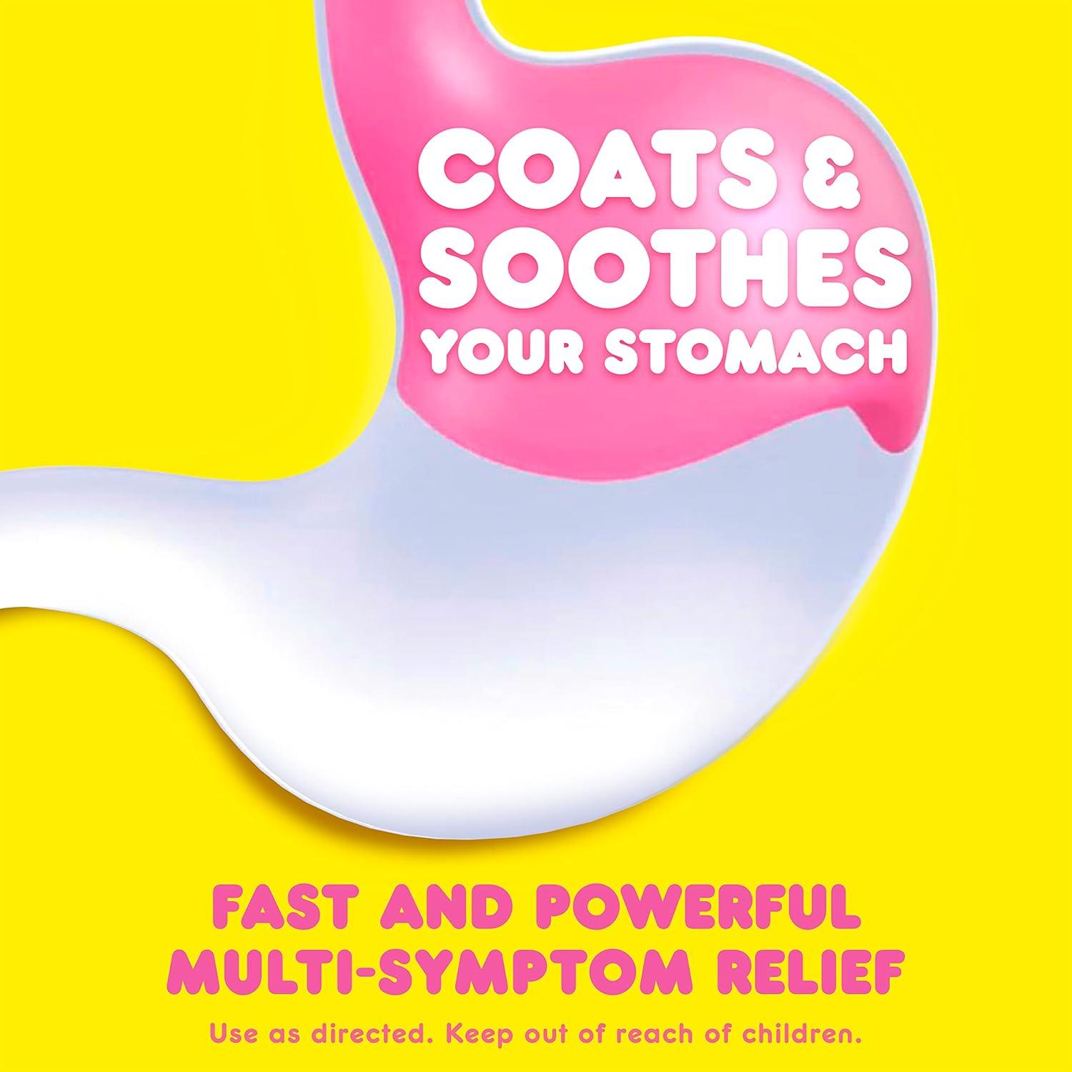 Tabletas Masticables Pepto Bismol 48 ct - Alivio Rápido Estomacal