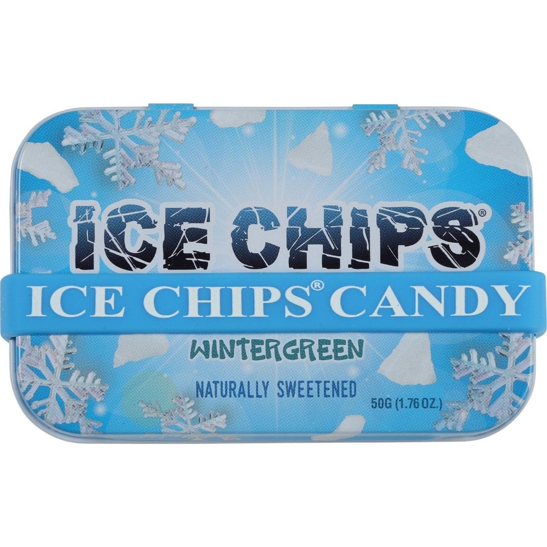 Caramelos Ice Chips Menta 150g - Sin Azúcar, 3 Paquetes