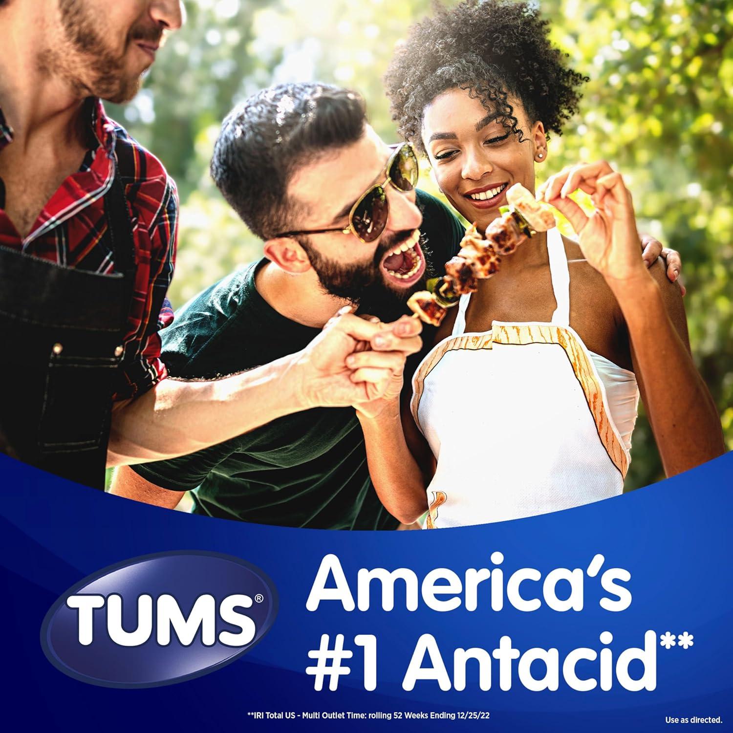 Tabletas Masticables TUMS Antiácido Extra Fuerte 330 Unidades