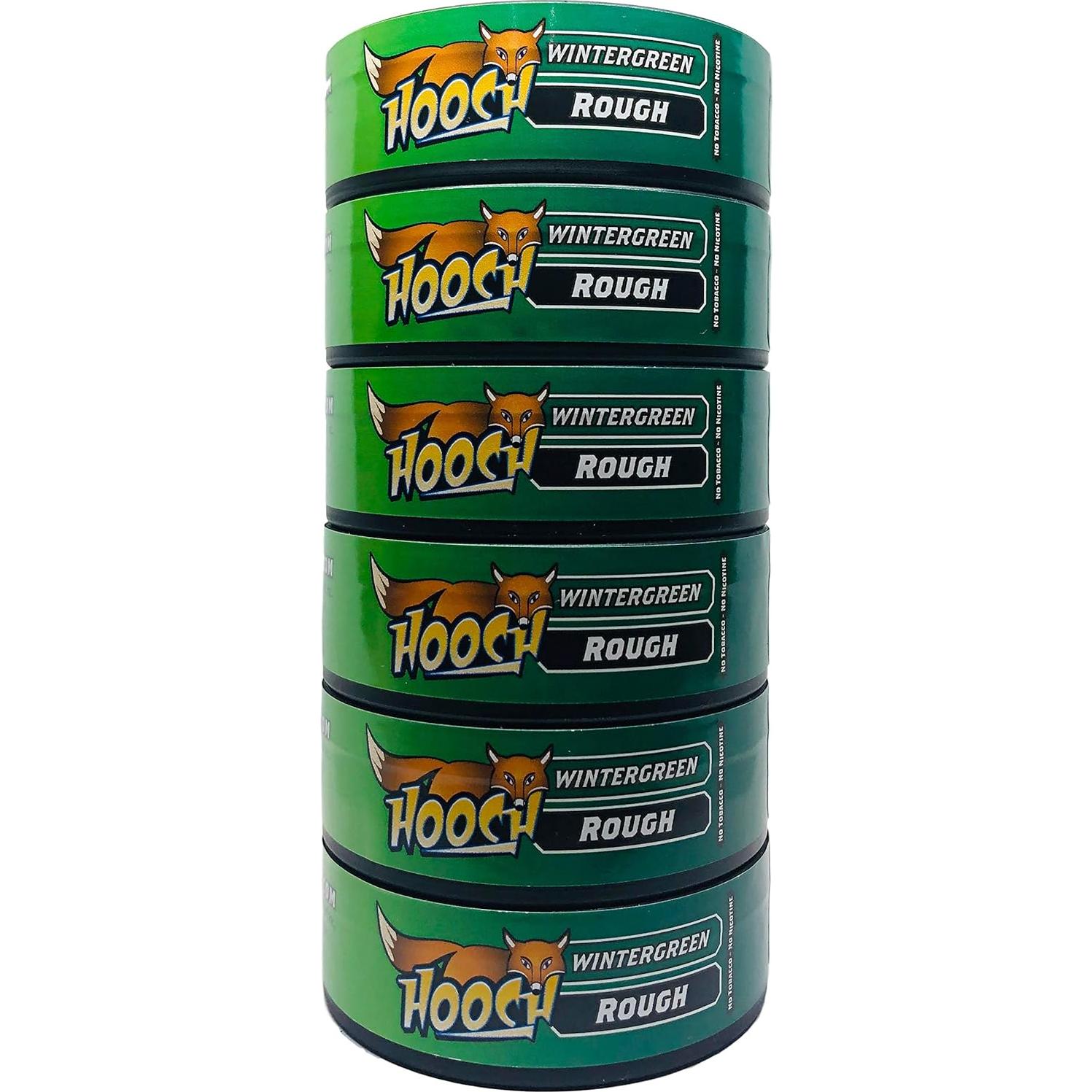 Hooch Snuff Herbal Corte Rugoso de Invierno 6 Latas + Funda Azul