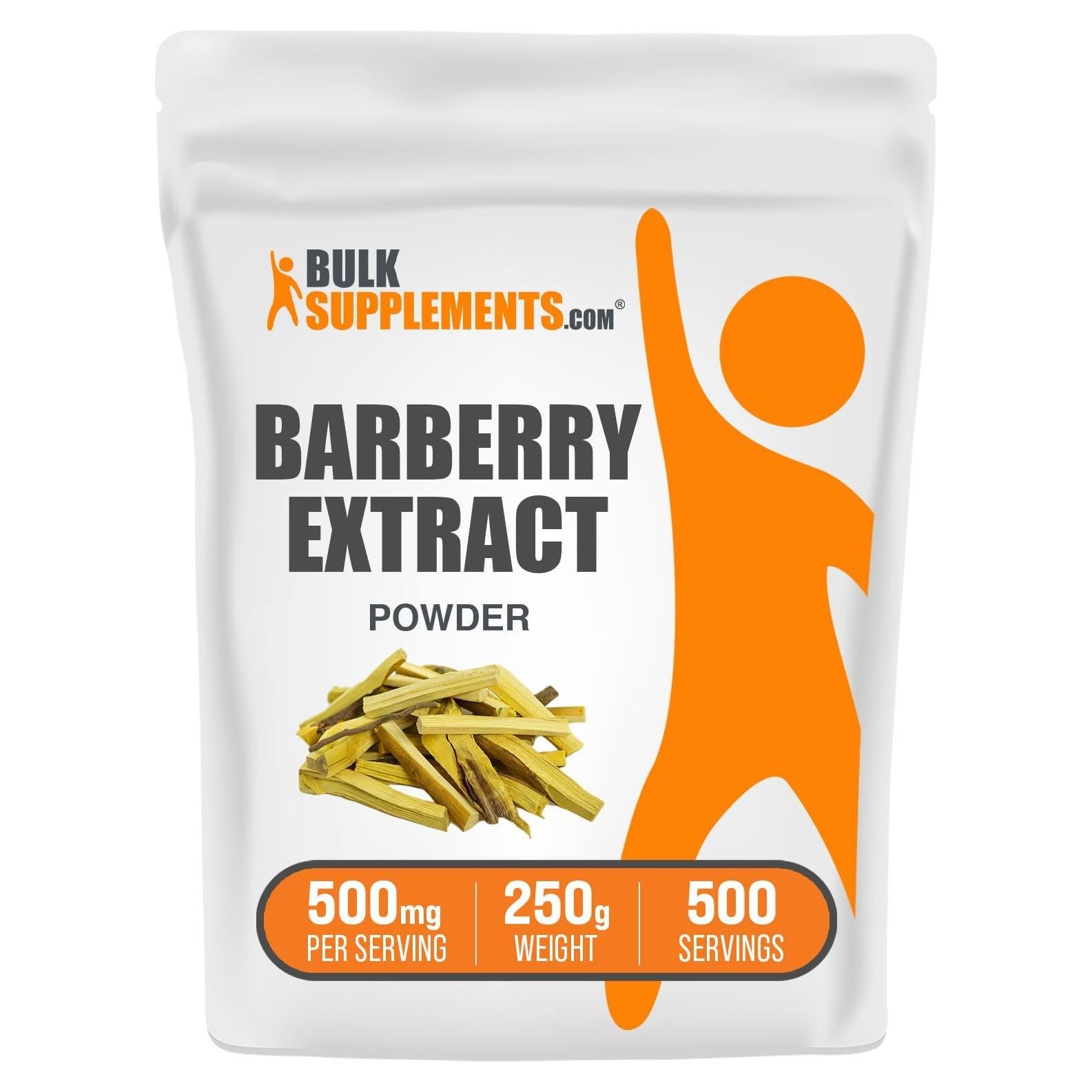 Polvo de Extracto de Agracejo BulkSupplements 250g - Suplemento Herbal