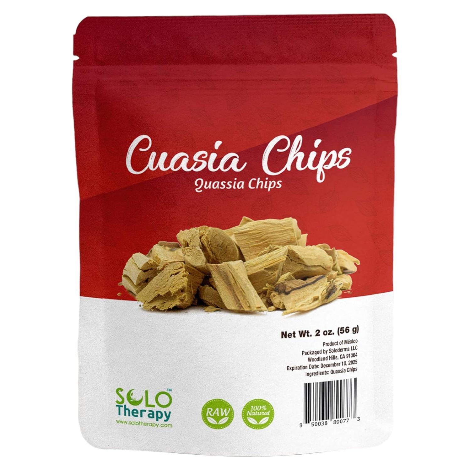 Té de Cuasia 56g - Hierba de Cuasia - Chips de Quassia - Solo Therapy