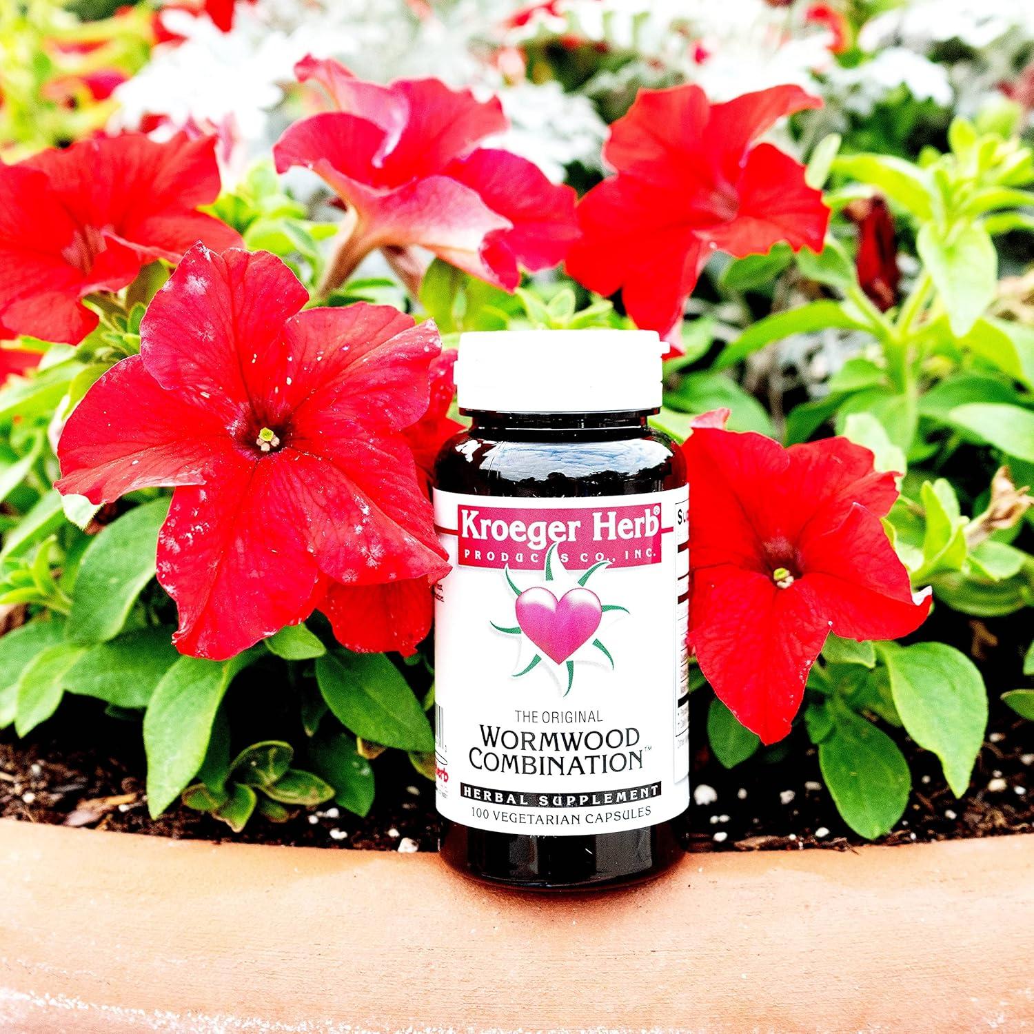 Cápsulas de Ajenjo Kroeger - Detox Natural, 200 Unidades