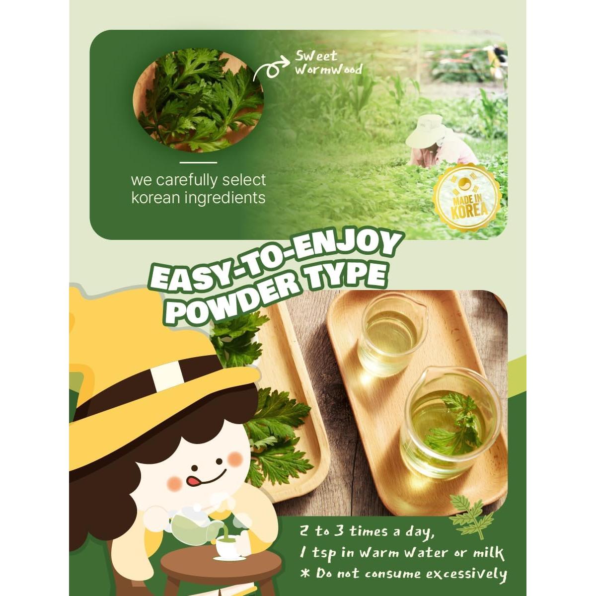 Polvo de Artemisia Anua 100% Puro Nice Witch's 170g