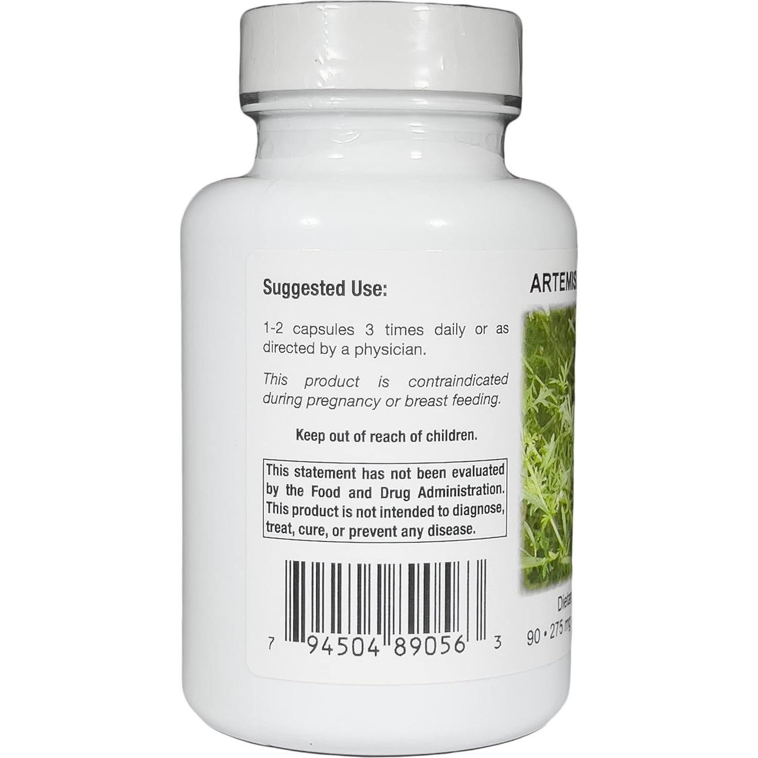 Cápsulas Vegetarianas Artemisia Supreme 90 Unidades - Supreme Nutrition