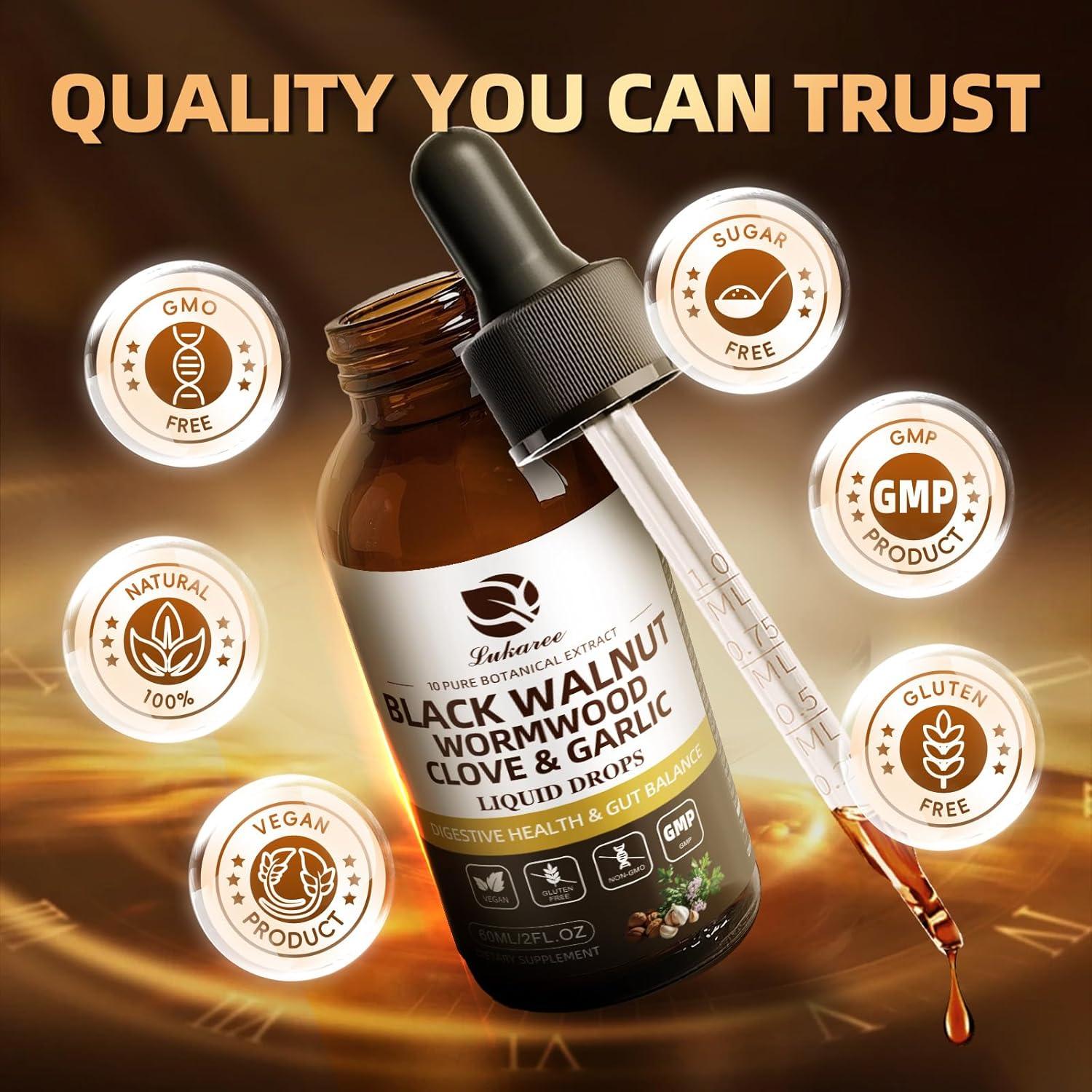 Tintura Digestiva Lukaree 60 mL - Ajenjo y Nuez Negra