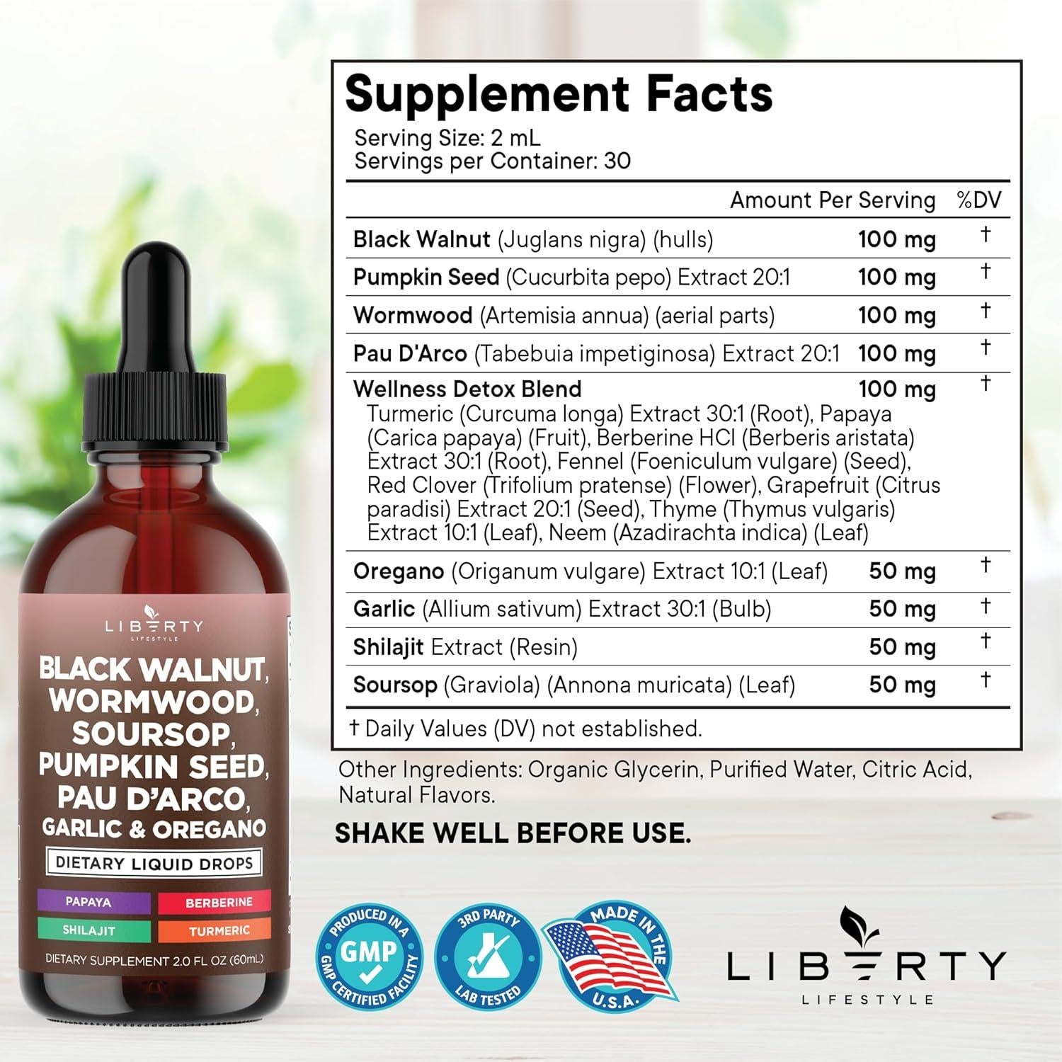 Suplemento Líquido Digestivo Liberty Lifestyle 118 ml