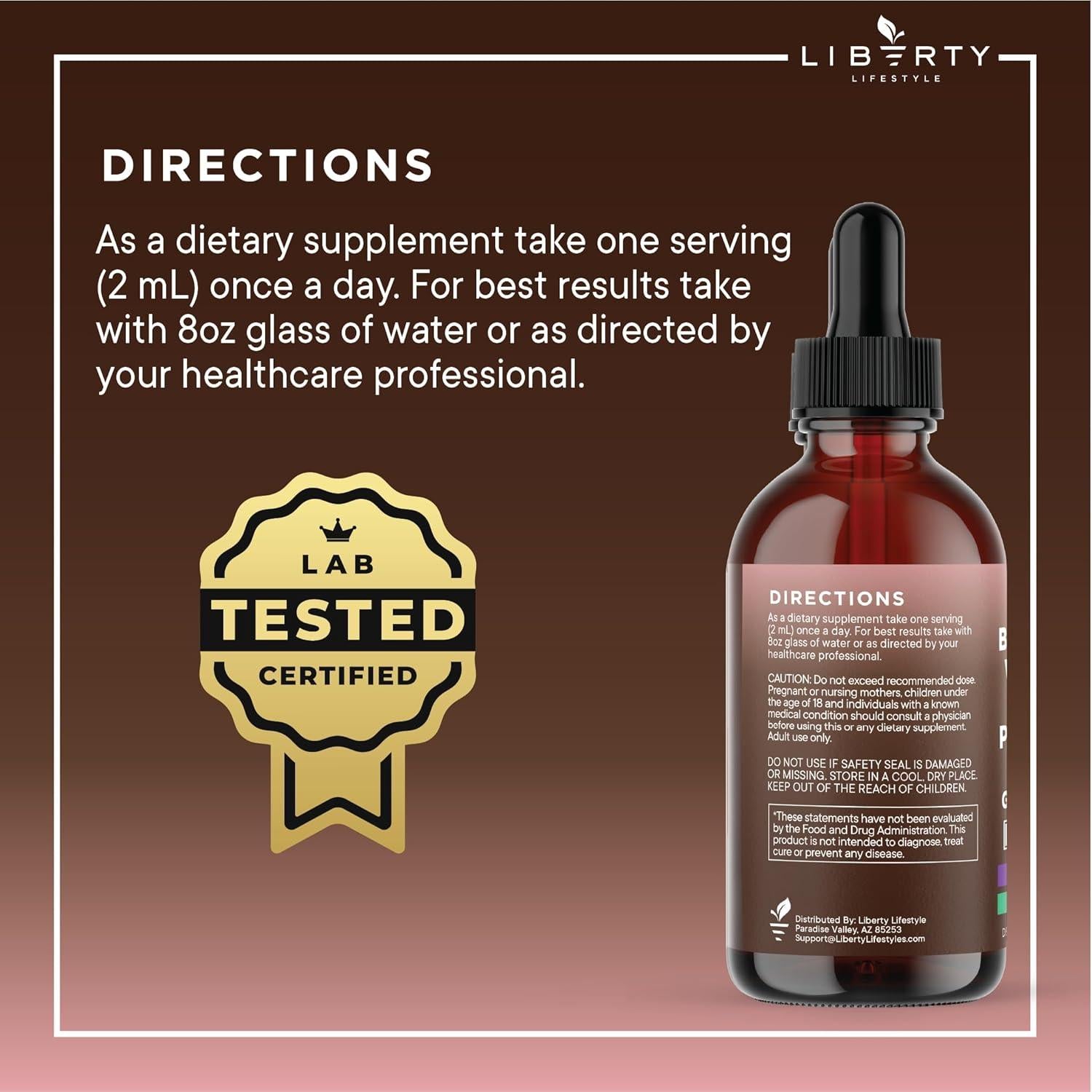 Suplemento Líquido Digestivo Liberty Lifestyle 118 ml