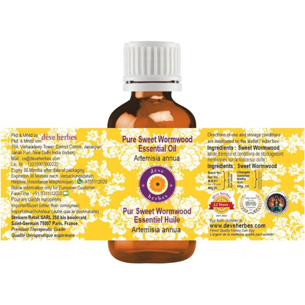 Aceite Esencial Puro Artemisia Dulce Deve Herbes 30ml