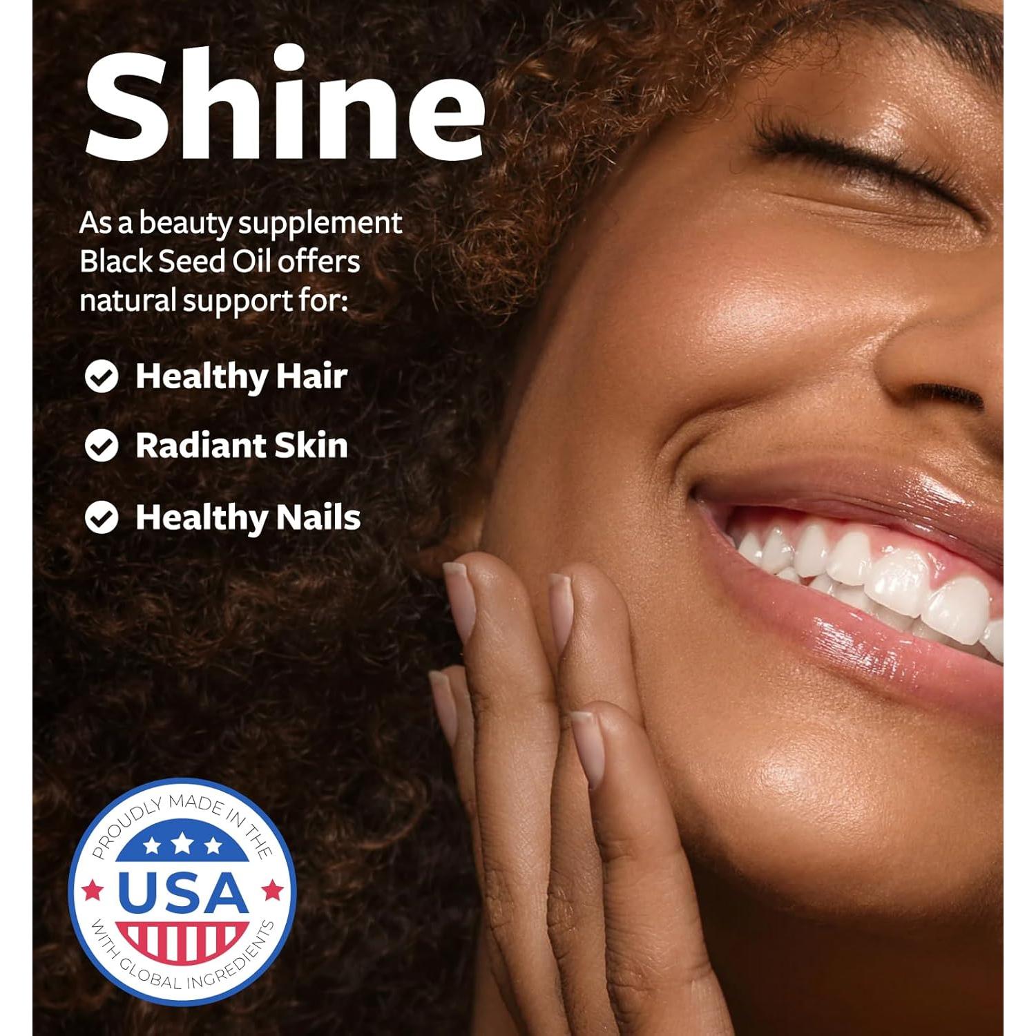 Aceite de Semilla Negra Healths Harmony 120 Cápsulas 500mg