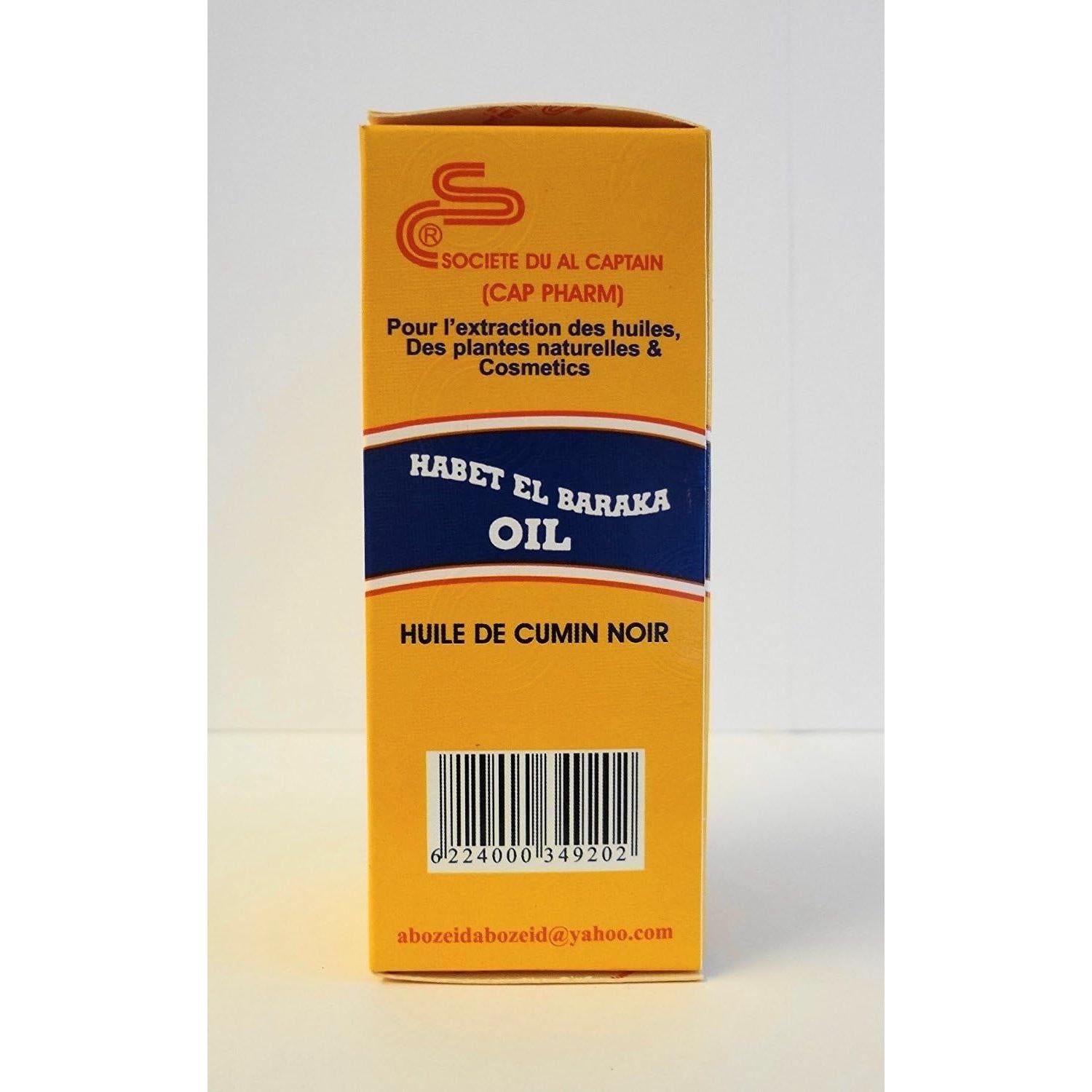 Aceite de Semilla Negra Virgen Puro El Captain 120ml