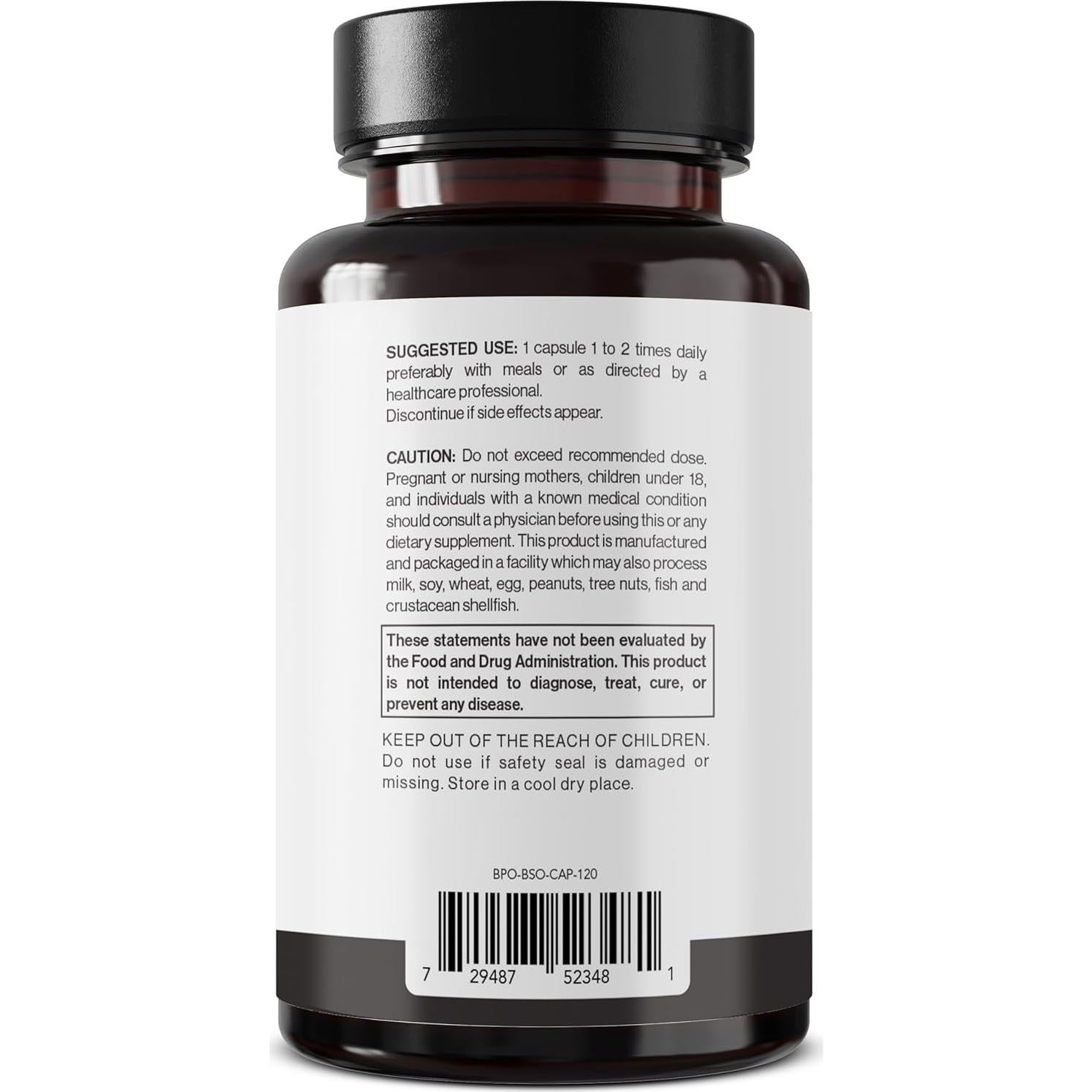 Cápsulas de Aceite de Semilla Negra Better Place 500mg Veganas