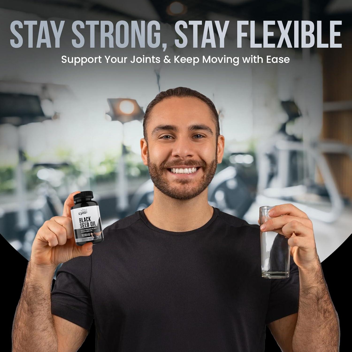 Cápsulas de Aceite de Semilla Negra Orgánico 1000mg - 120 Unidades