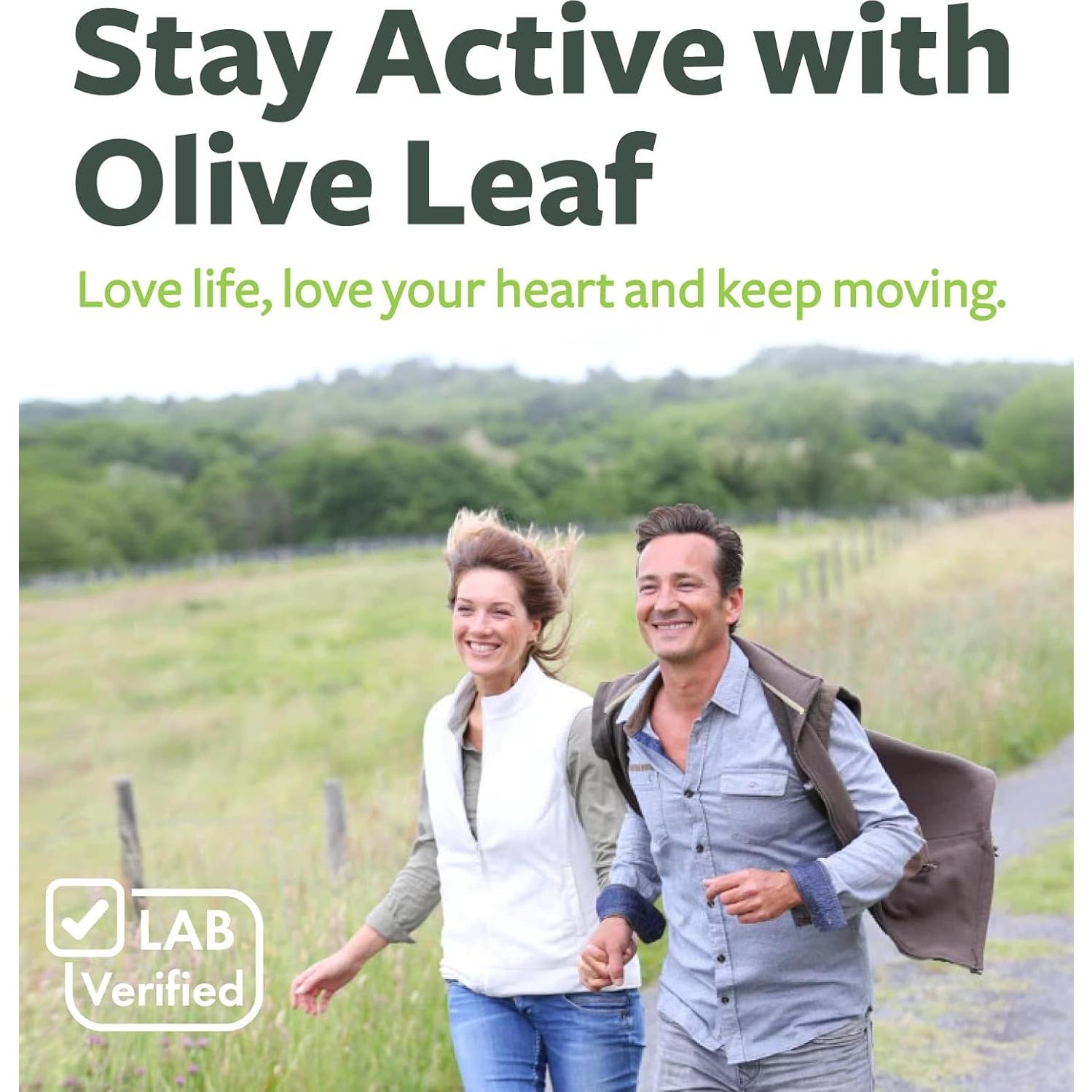 Cápsulas de Extracto de Hoja de Olivo Healths Harmony 750mg