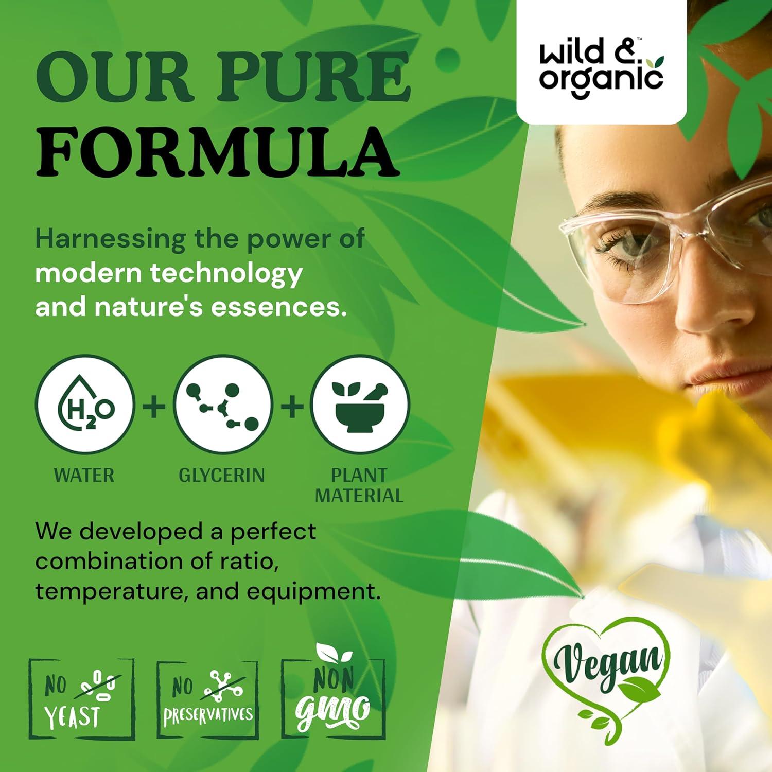 Extracto Líquido de Hoja de Olivo Silvestre 118 ml - Suplemento Vegano