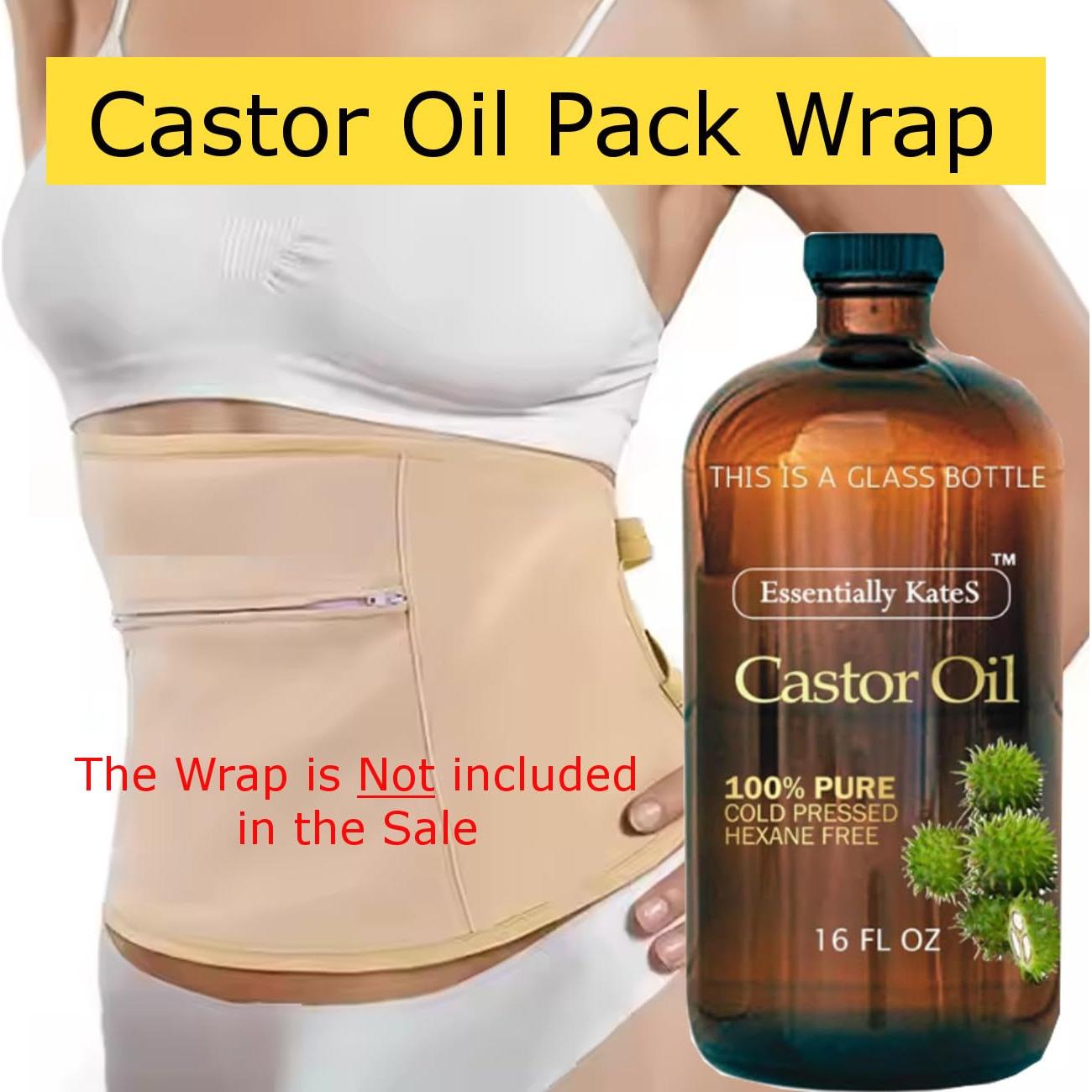 Aceite de Ricino 473 ml - 100% Puro y Natural - Prensado en Frío