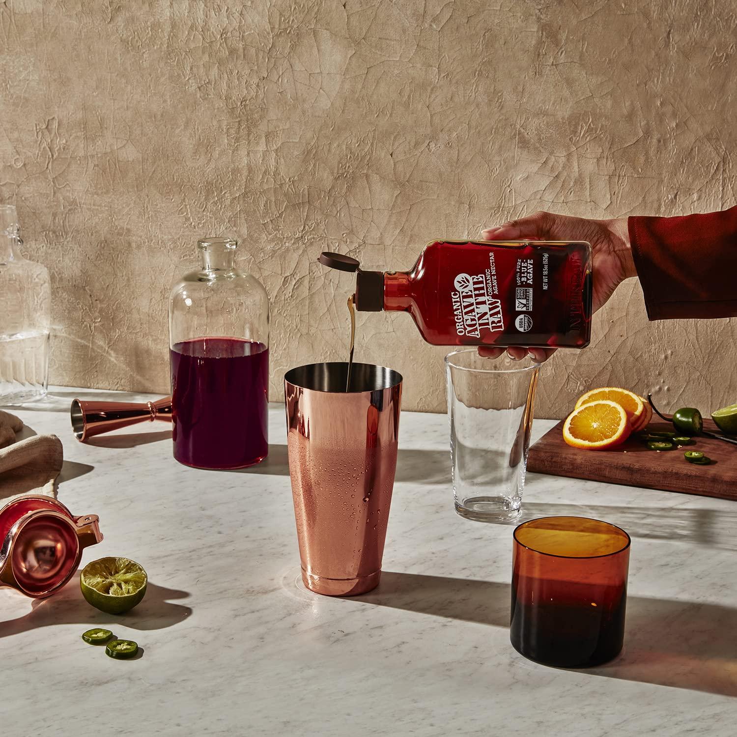 Néctar de Agave Orgánico In The Raw 548.8 ml - Vegano, Sin Gluten