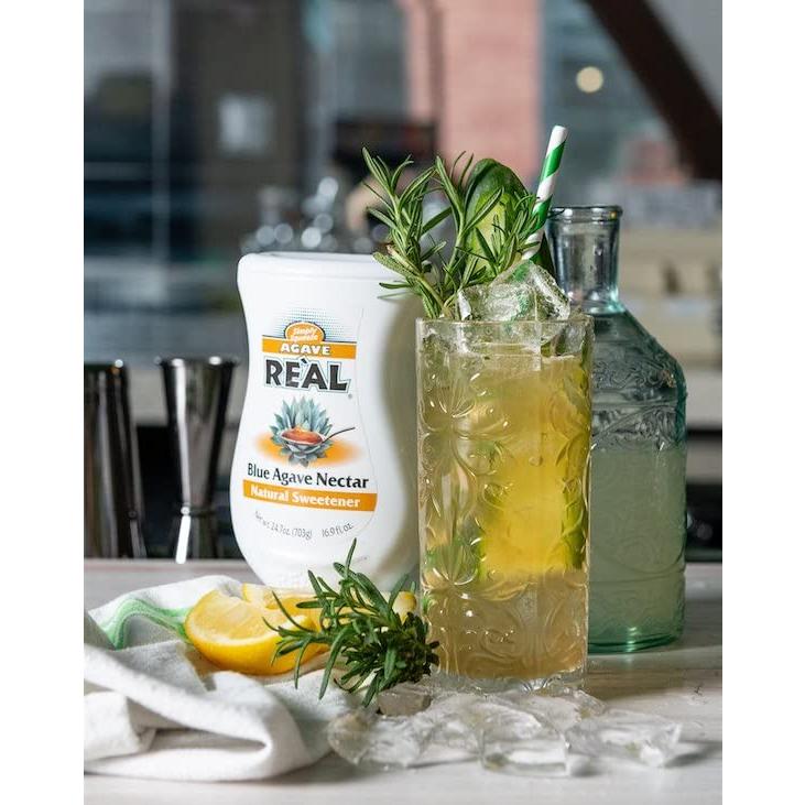 Néctar de Agave Azul Orgánico Reál - 3 Botellas de 500 ML