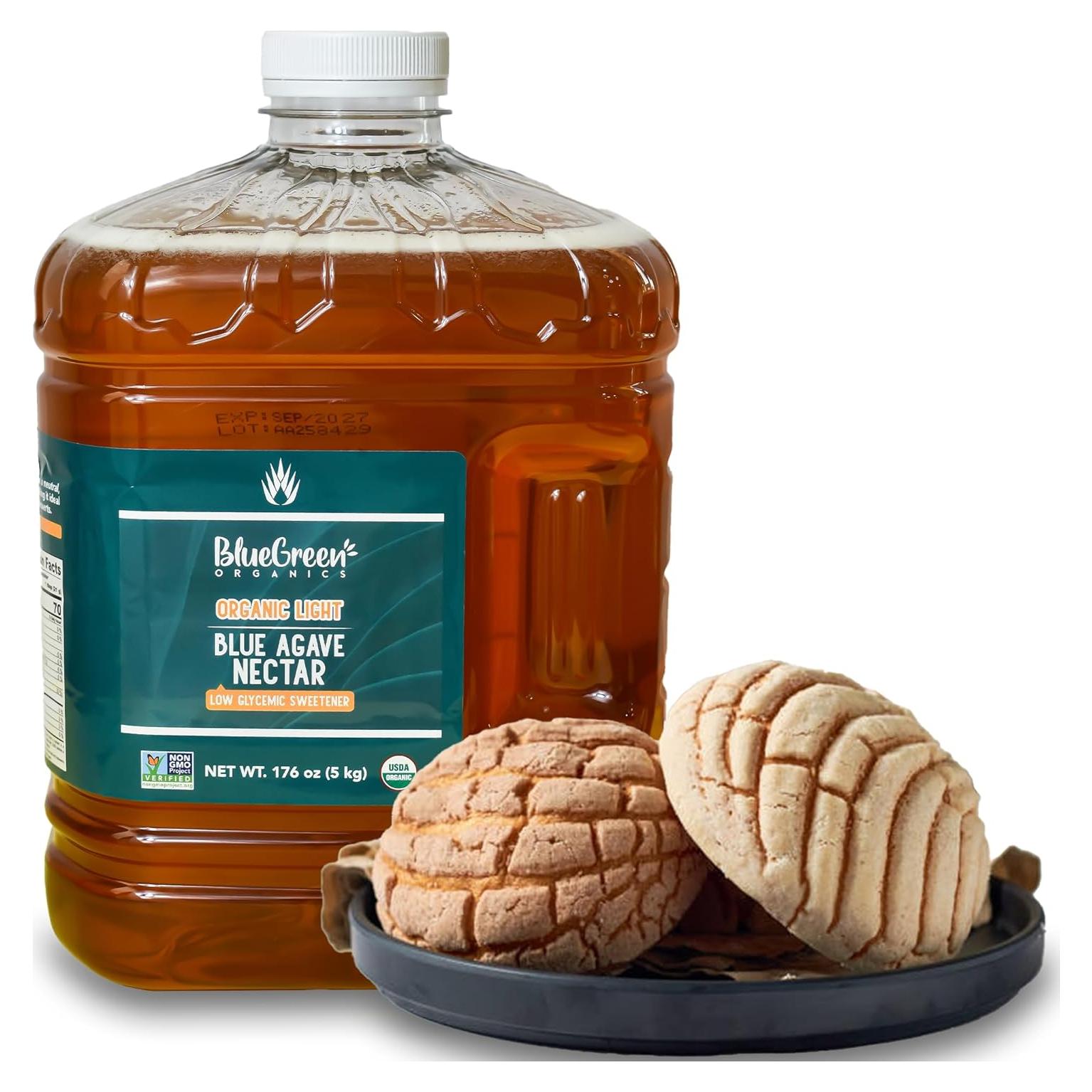 Jarabe de Agave Orgánico Blue Green 176 Oz Sin Gluten